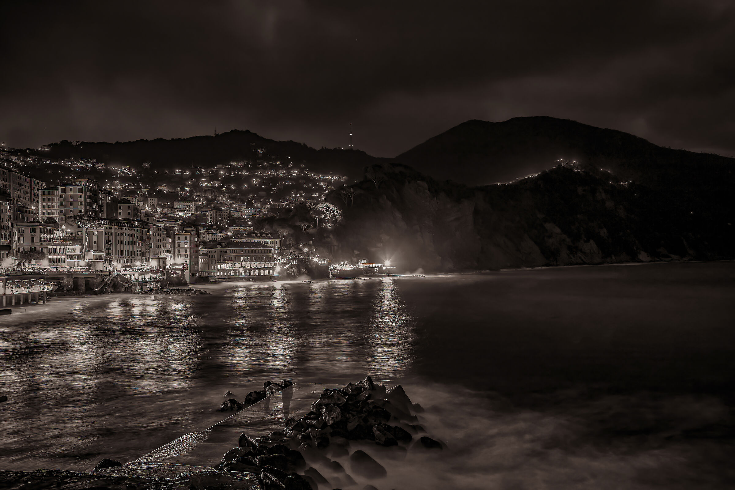 Camogli vista dal Castello della Dragonara