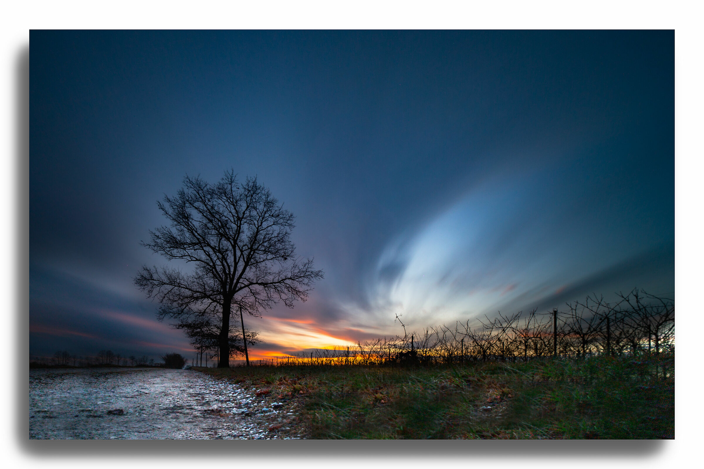 inverno in bicicletta