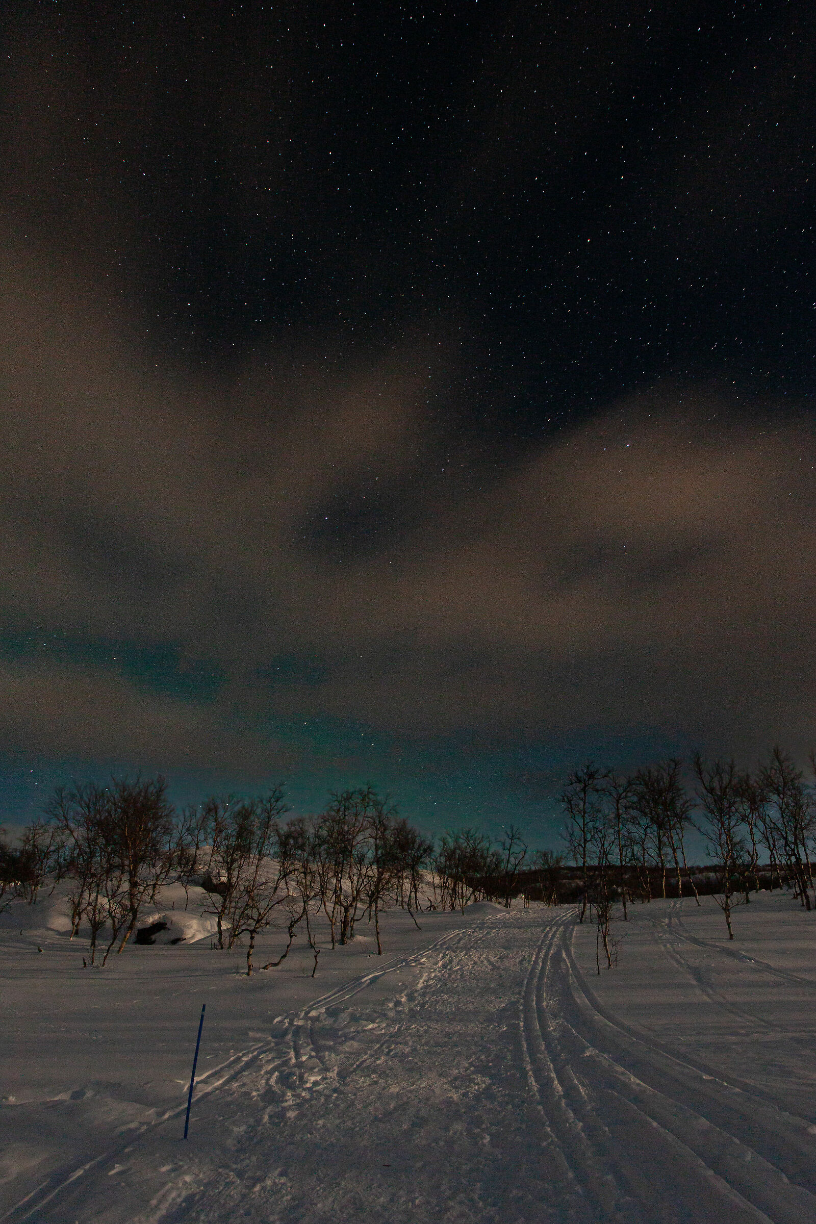 Starry night in Kilpisjarvi
