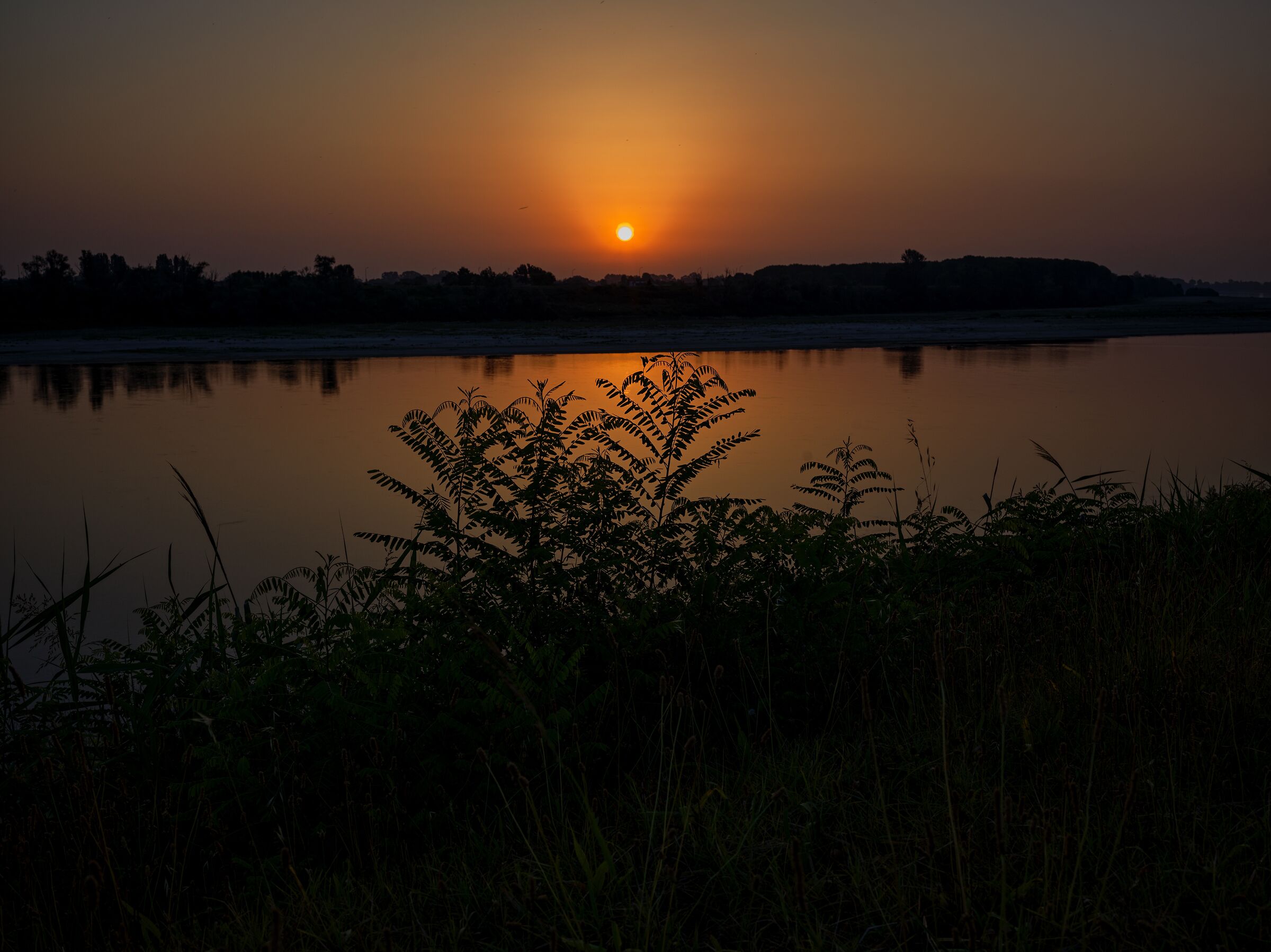 Sunrise on the Po