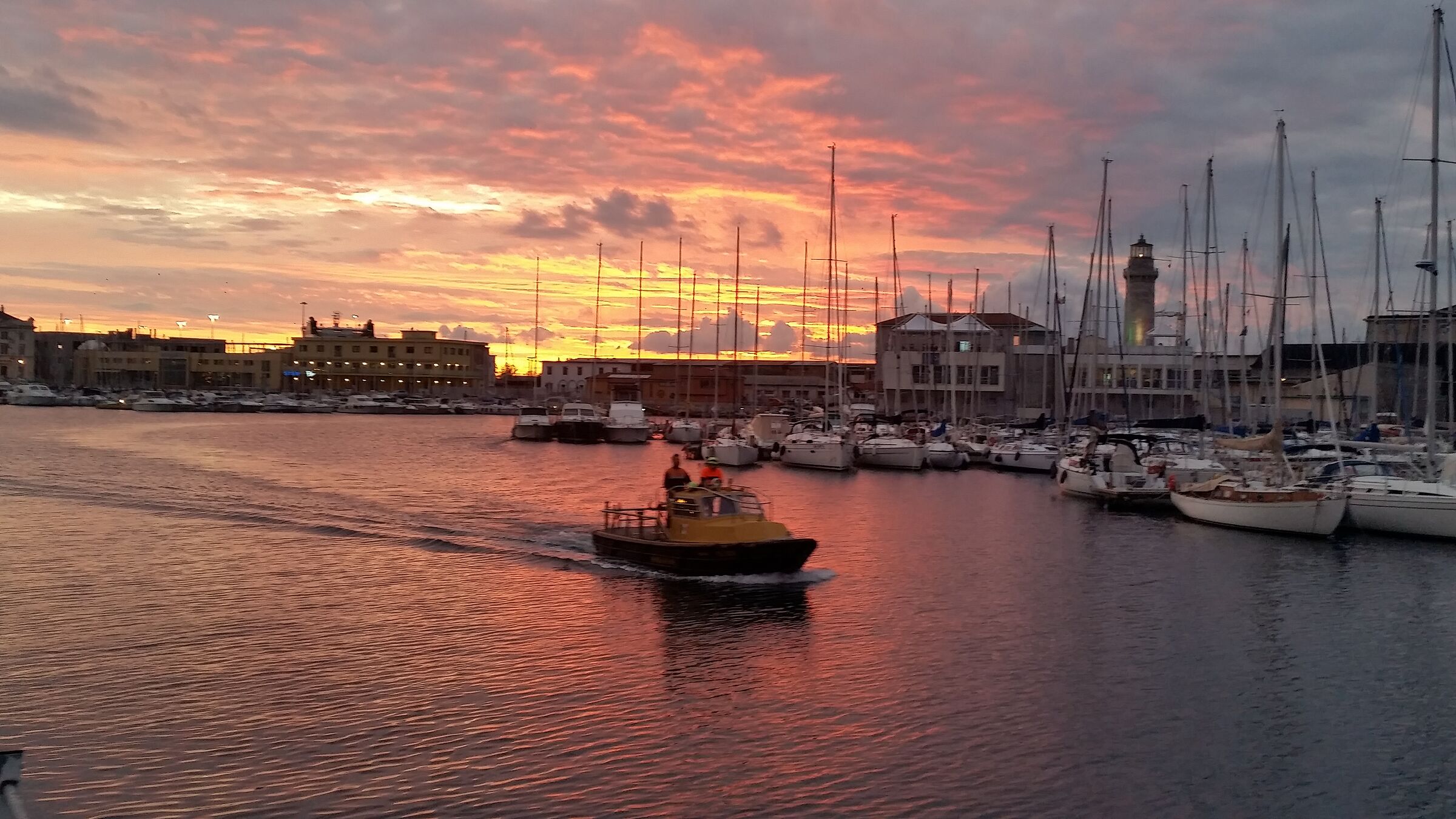 Sunset in Trieste