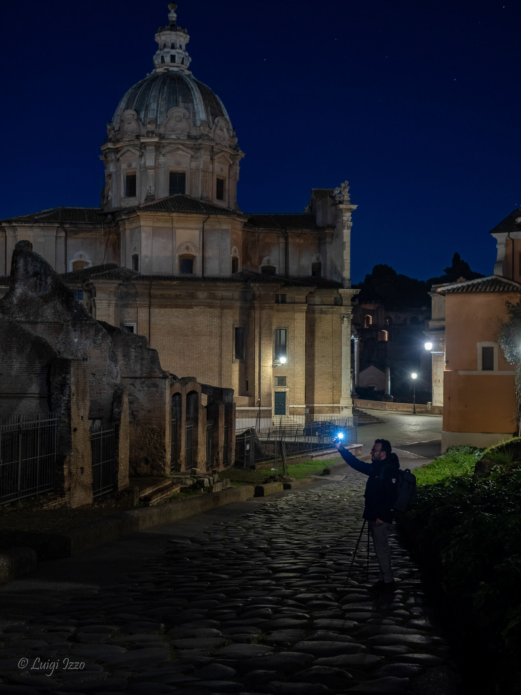 Pancucciolo Luminoso sul Clivus Argentarius