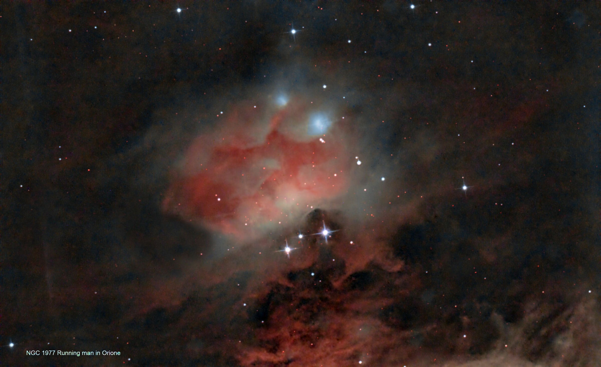 NGC 1977 Running man In Orione