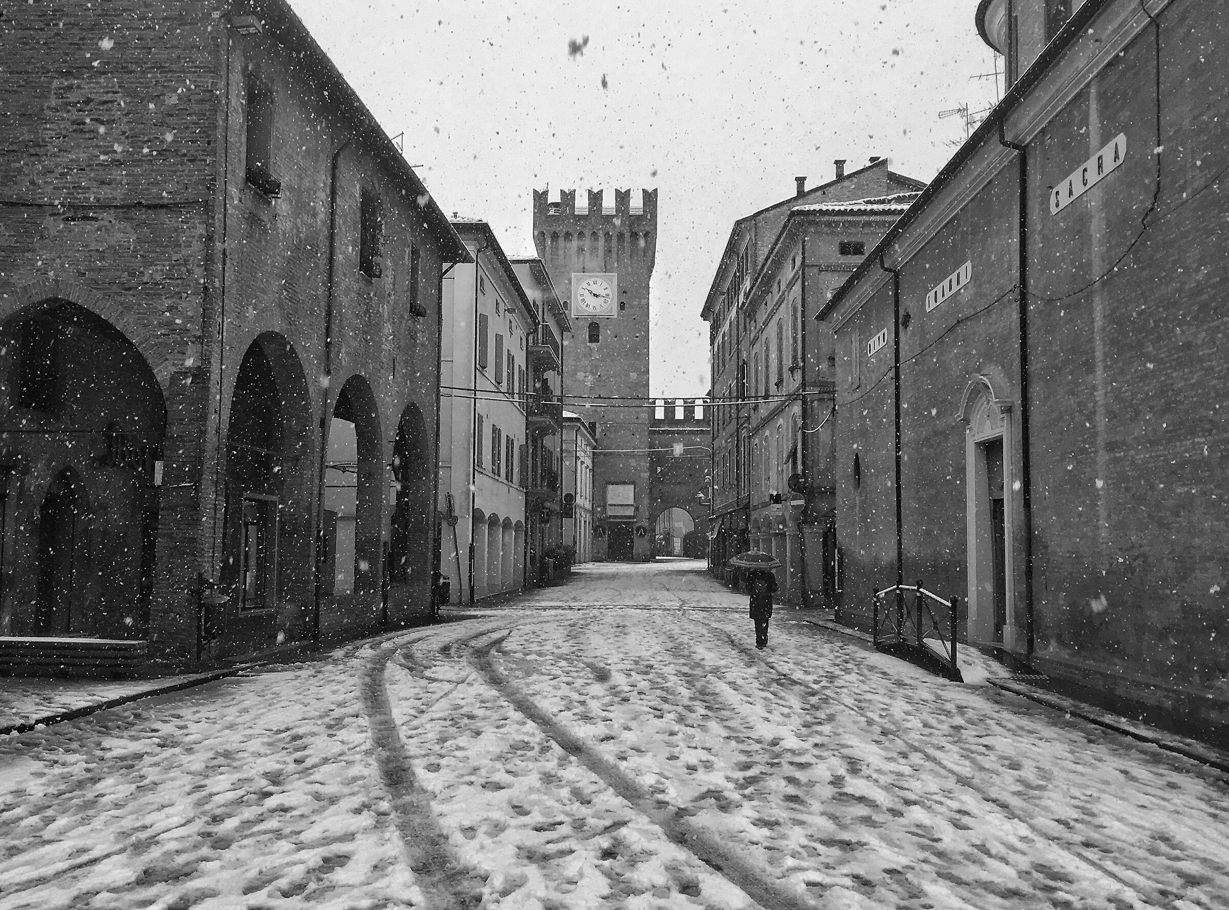 Neve a Spilamberto