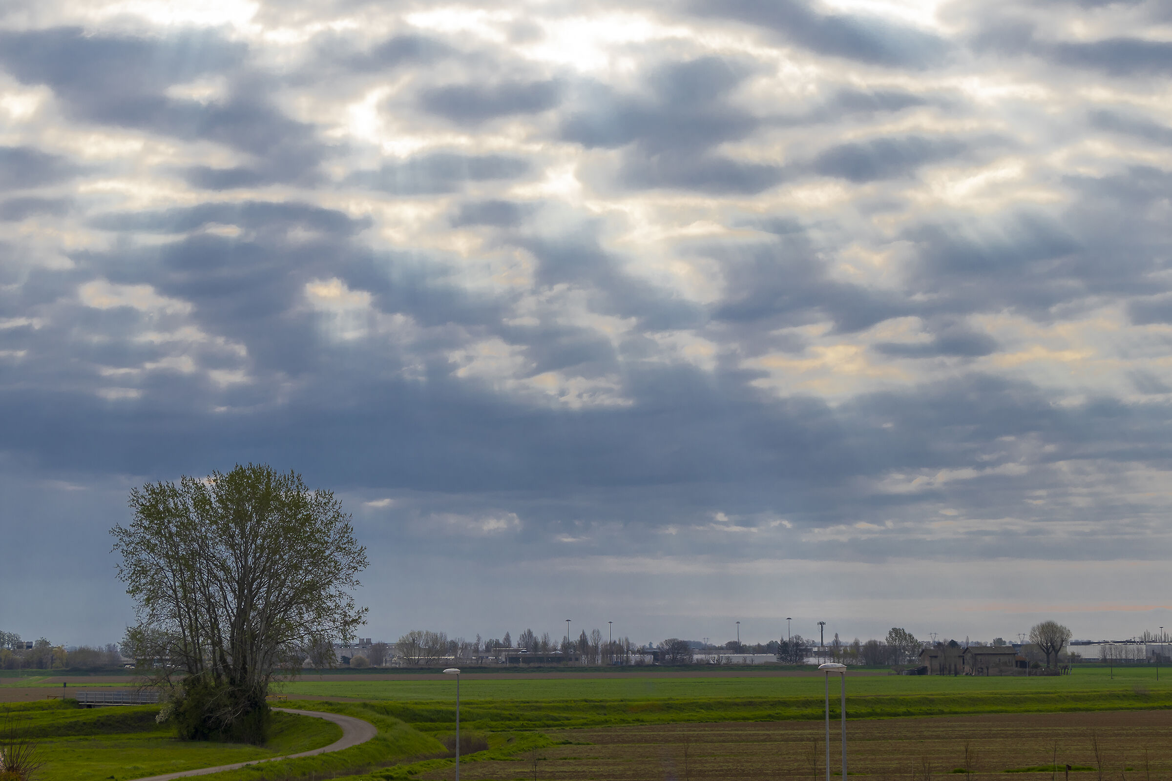 March sky