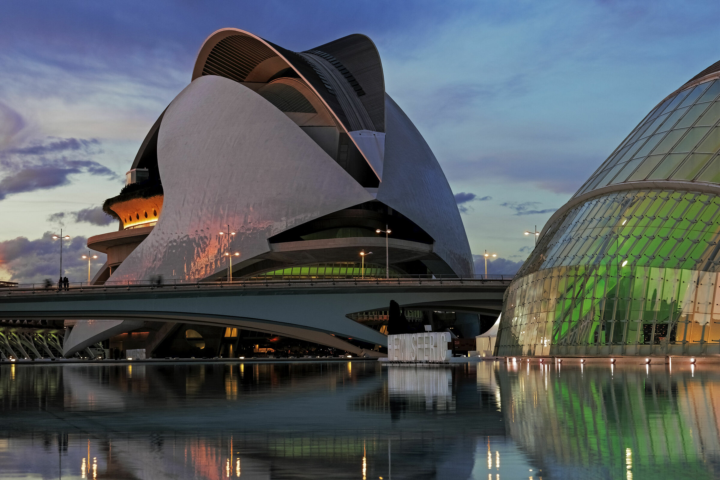 la città dell'arte e della scienza Valencia