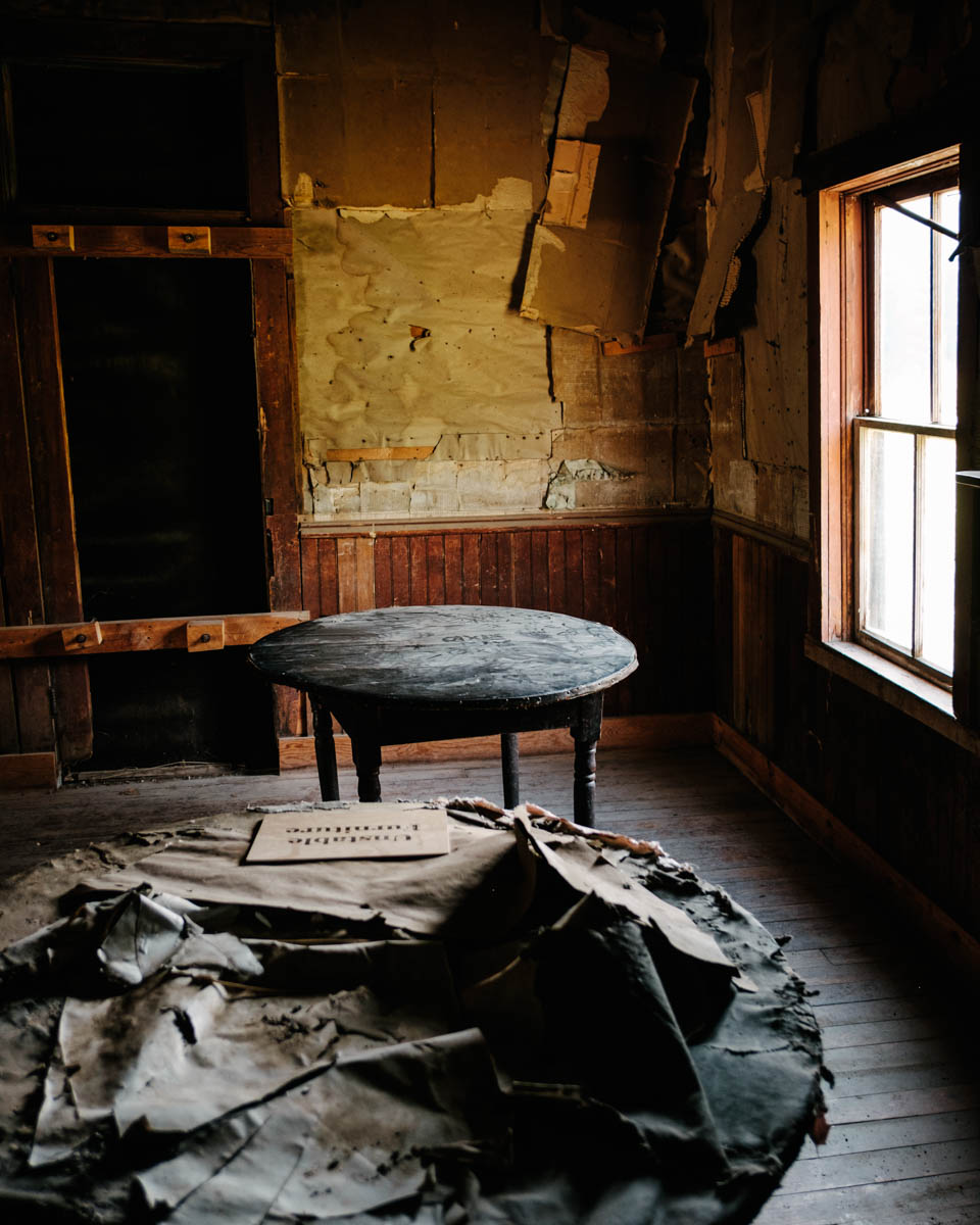 Garnet Ghost Town, MT.