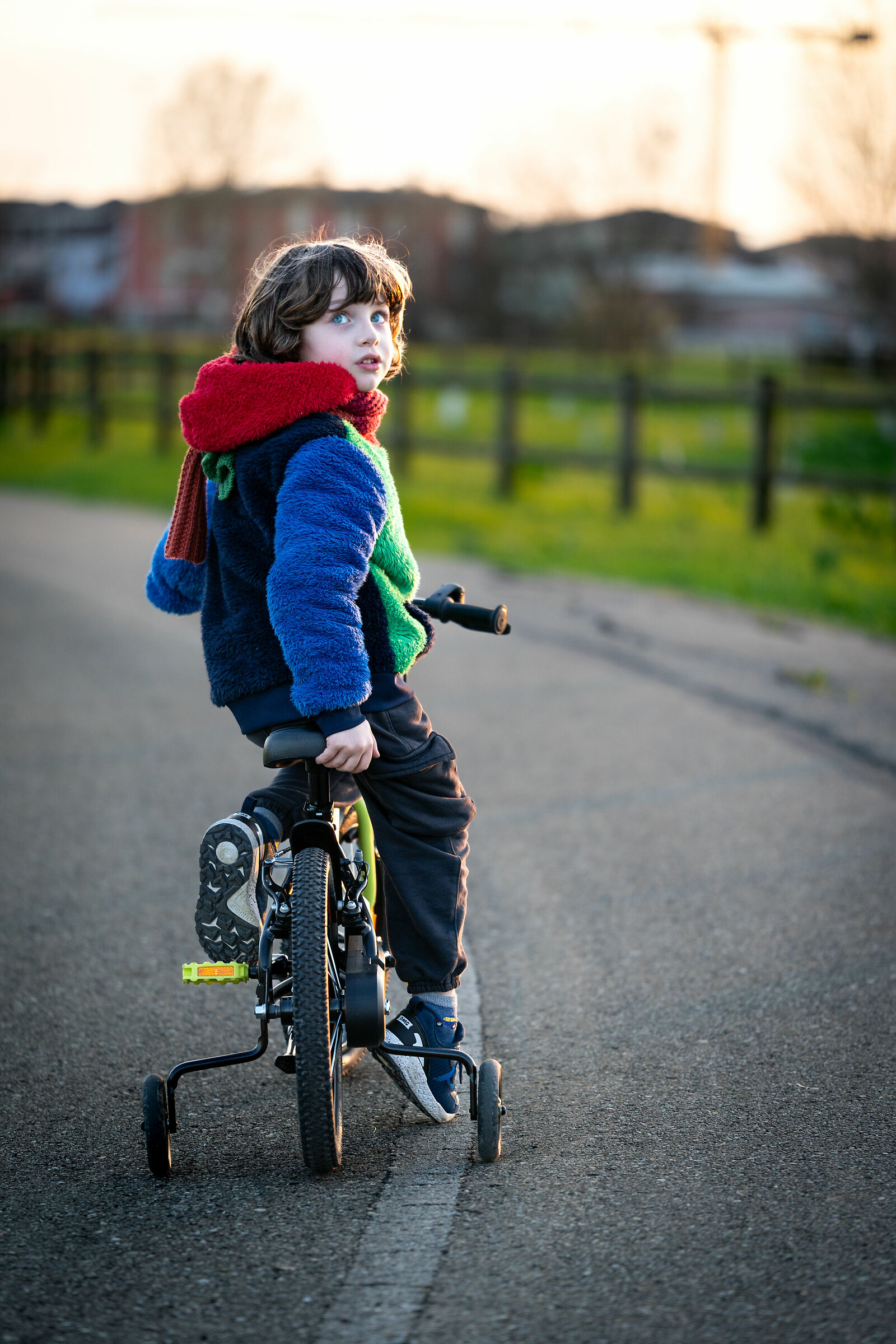 biking