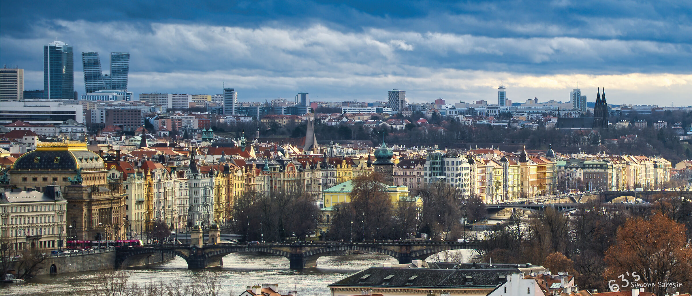 Panorama from Mount Petrin