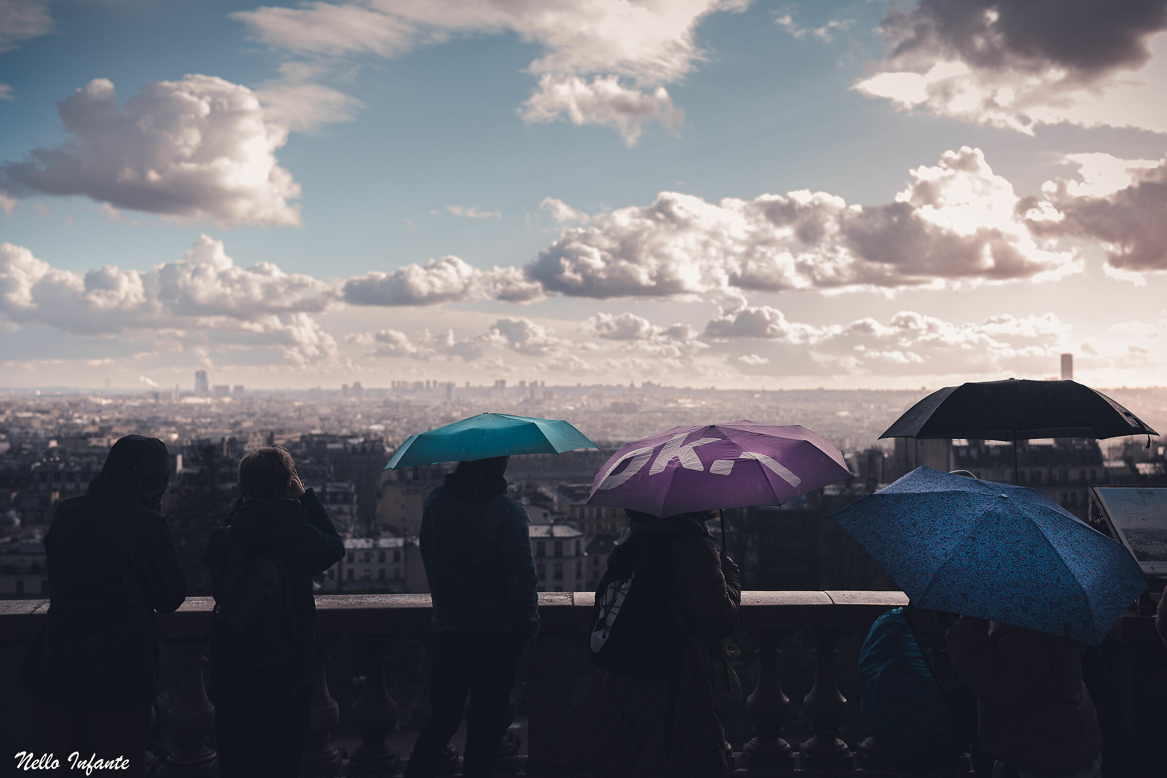 Pioggia a Montmartre...