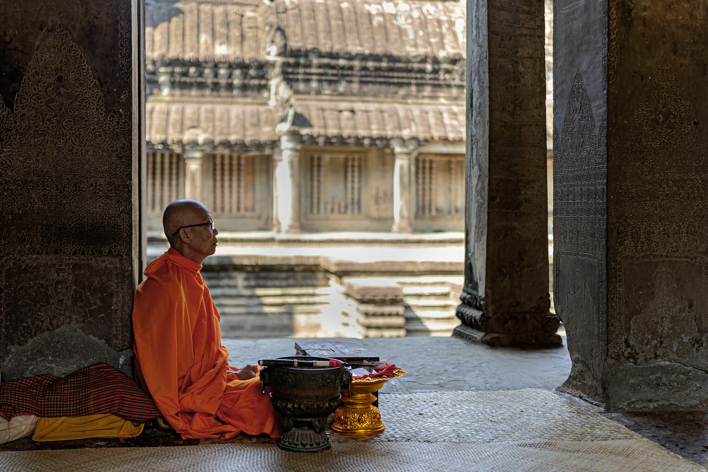 Angkor Wat monk