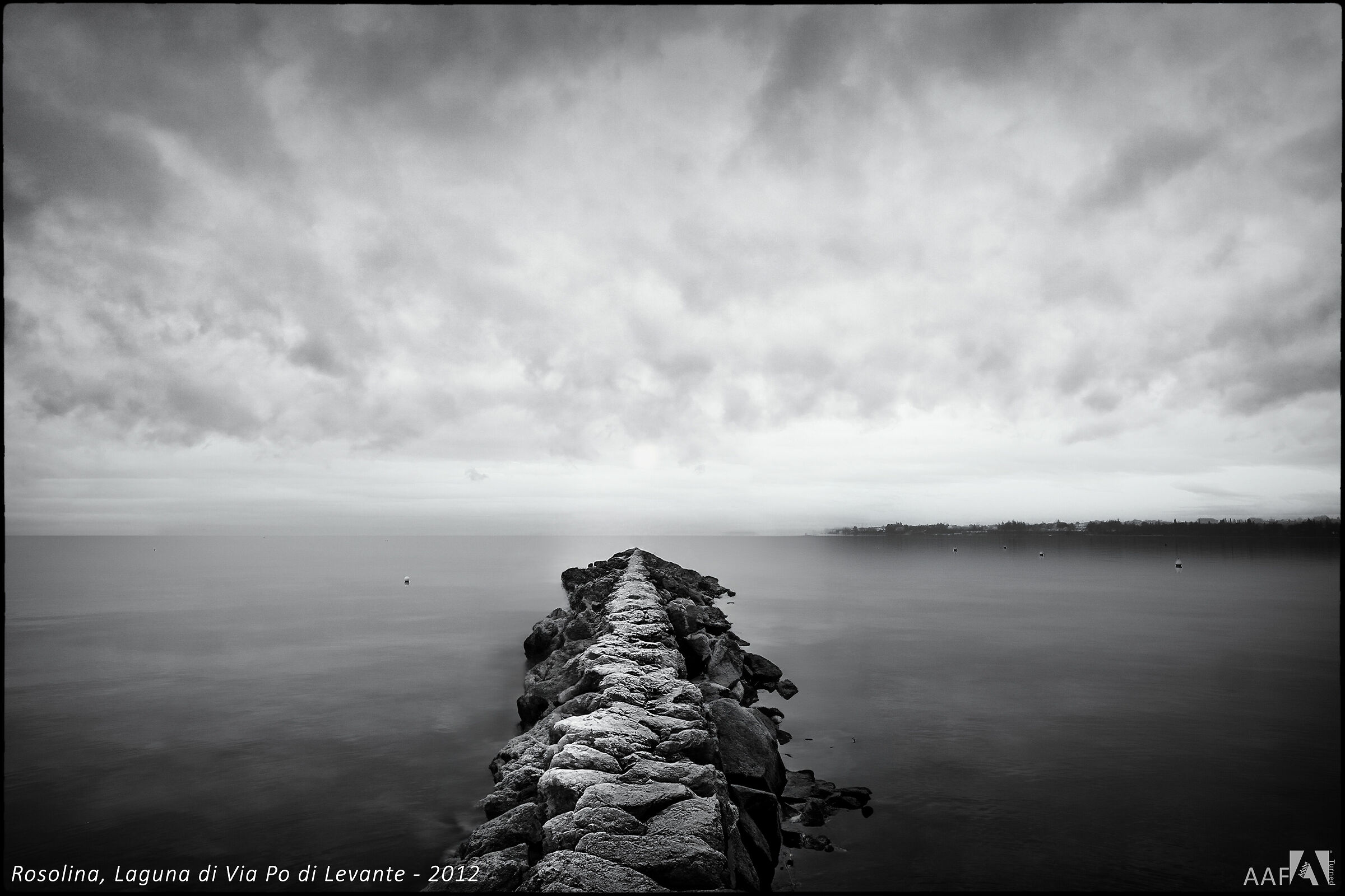 Rosolina, lagoon of Via Po di Levante-2012