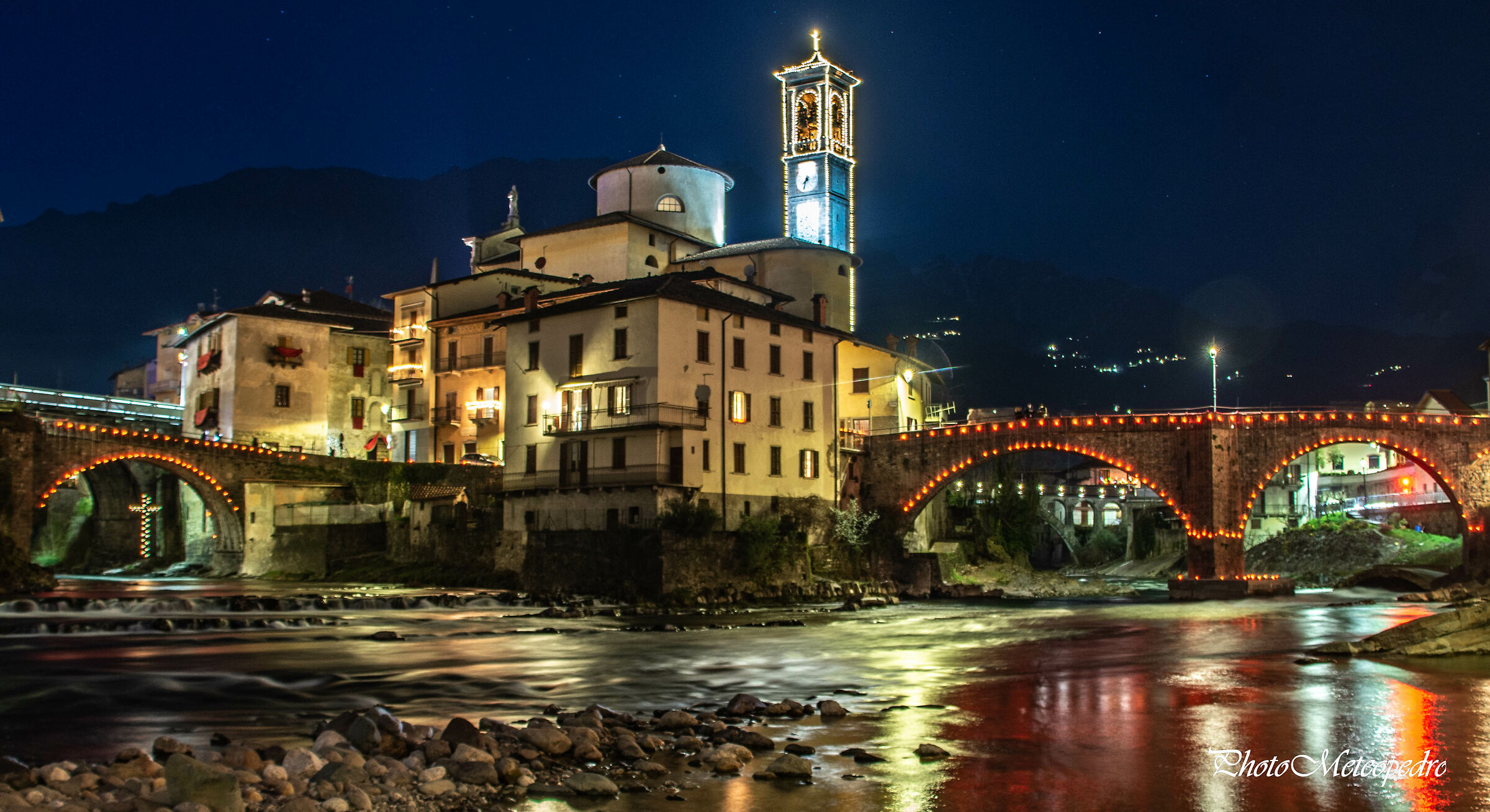 Night on the Brembo River