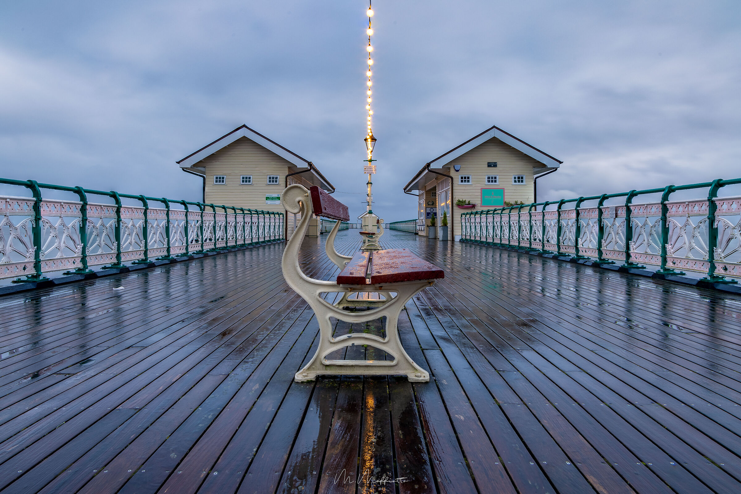 La panchina sul pontile