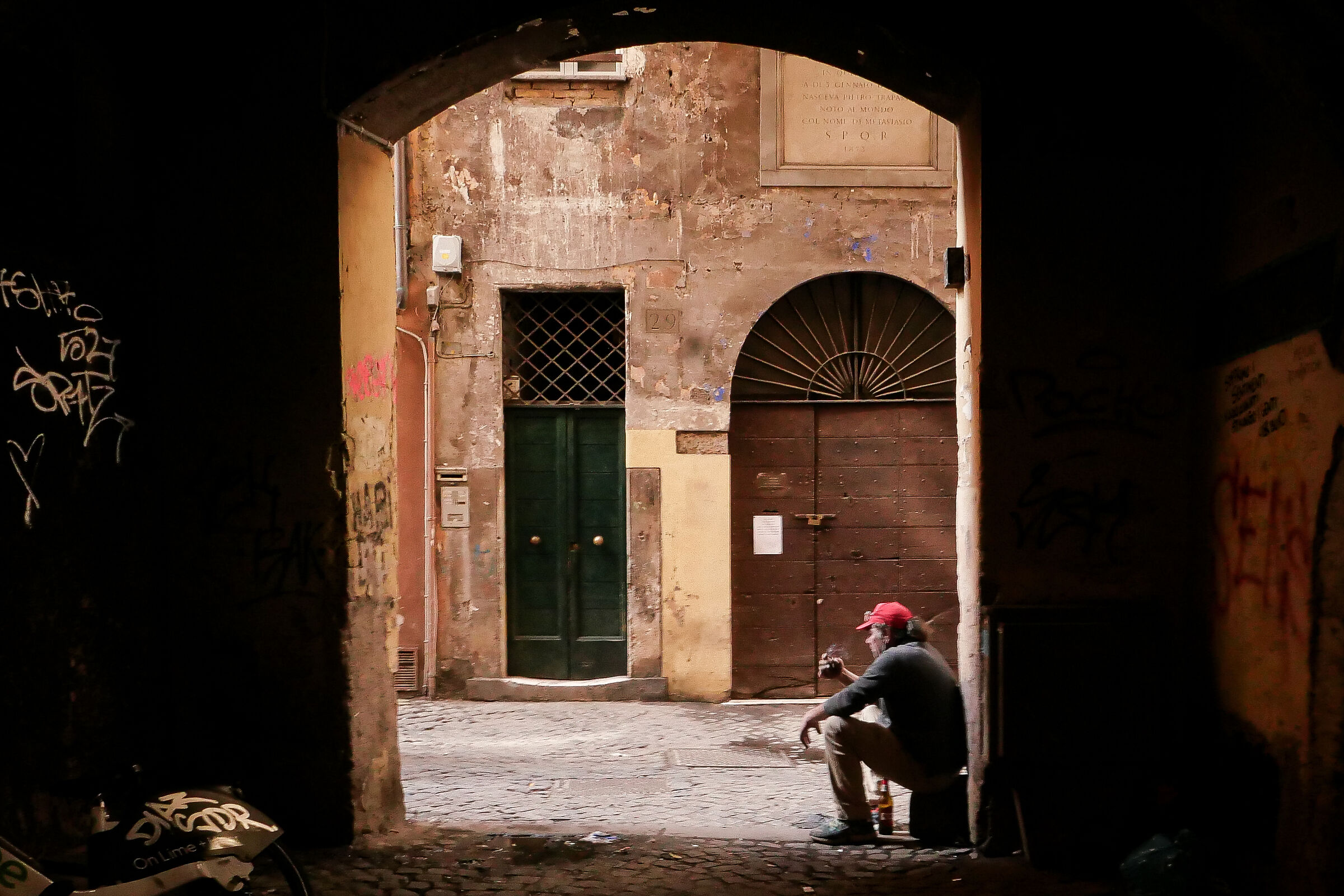 Rione del  Parione.  Roma