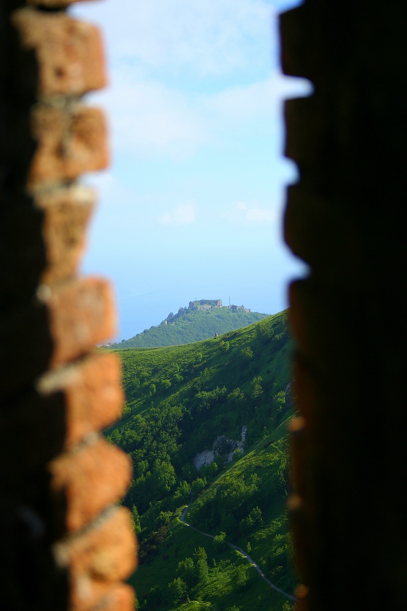 View from the slits of the Diamond Spur strong