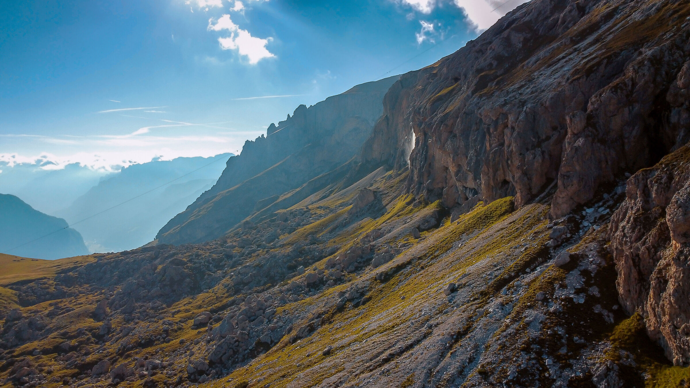 Landscape Passo Gardena