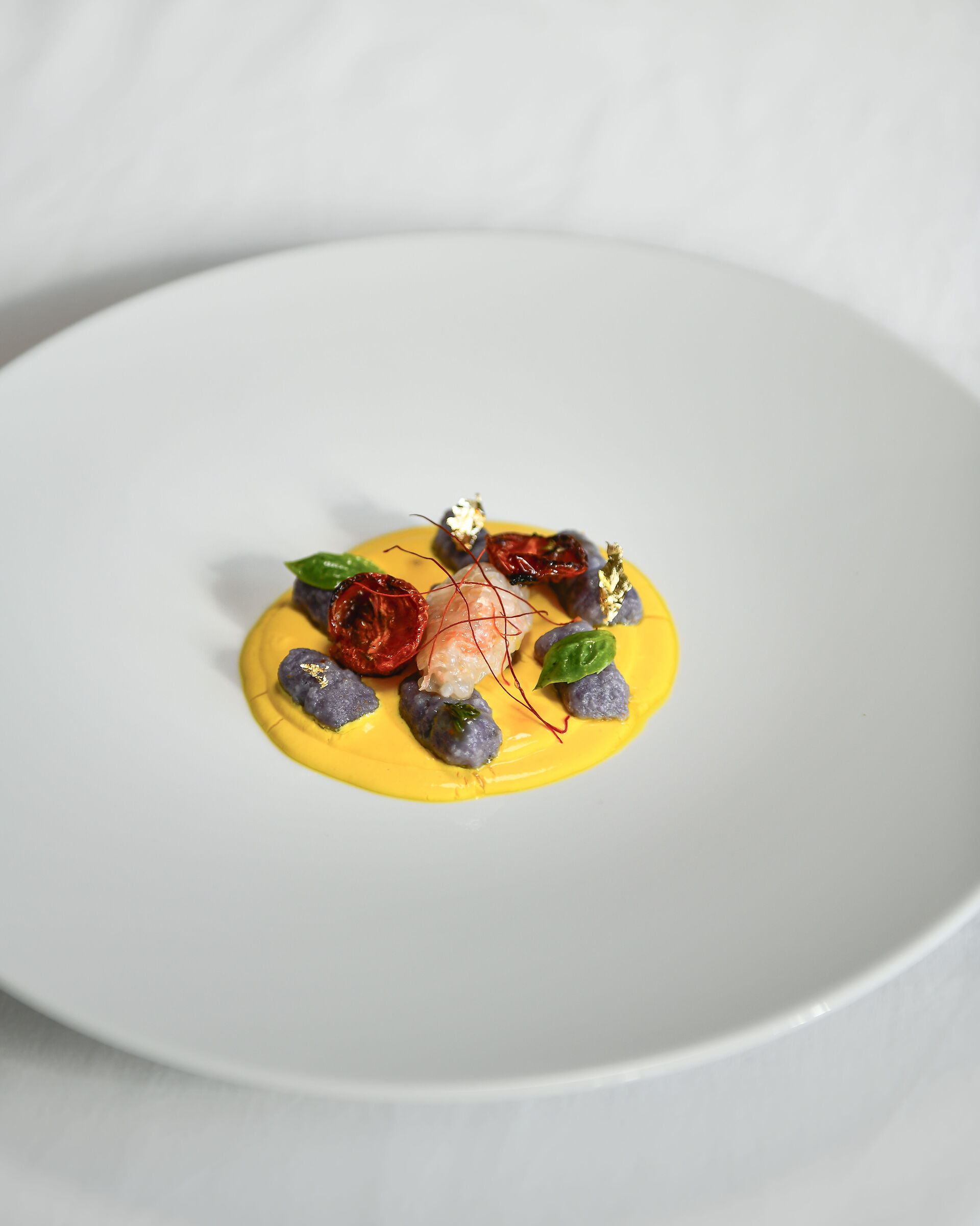 Gnocchi allo zafferano