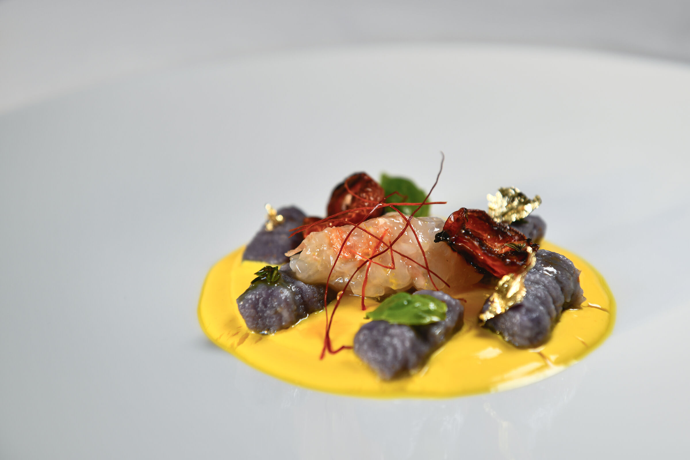 Gnocchi allo zafferano