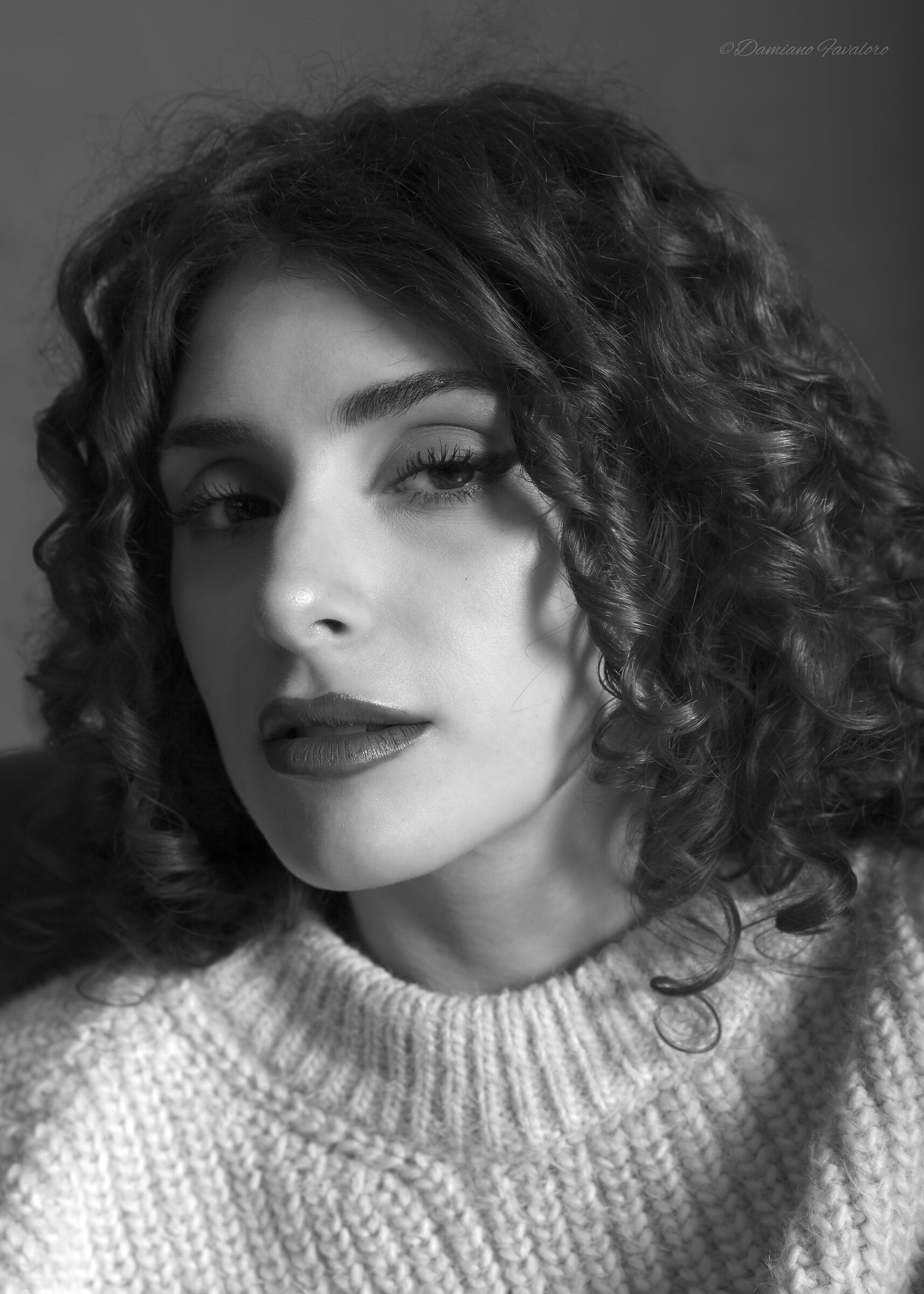 Stefania in bianco e nero