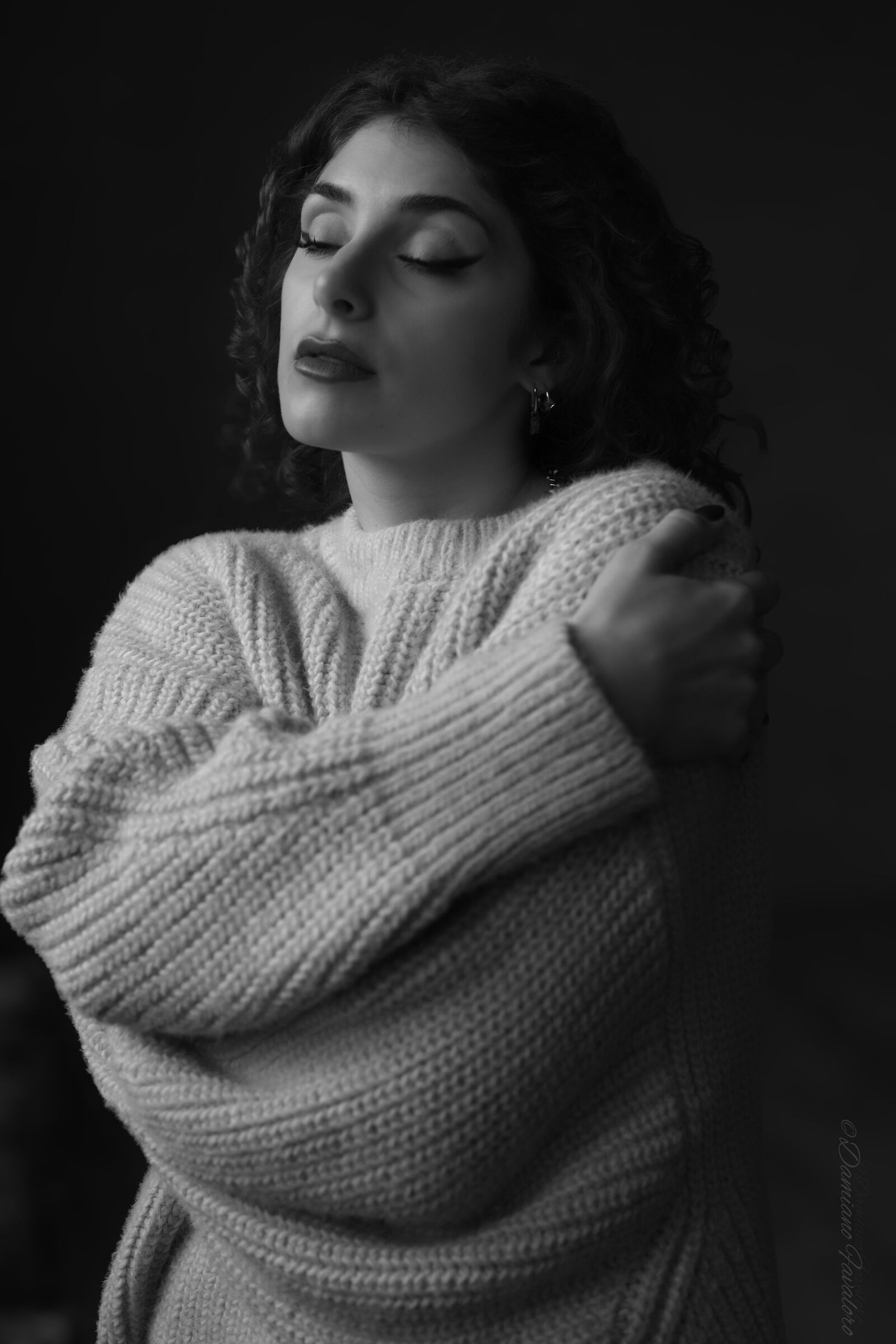 Stefania in bianco e nero