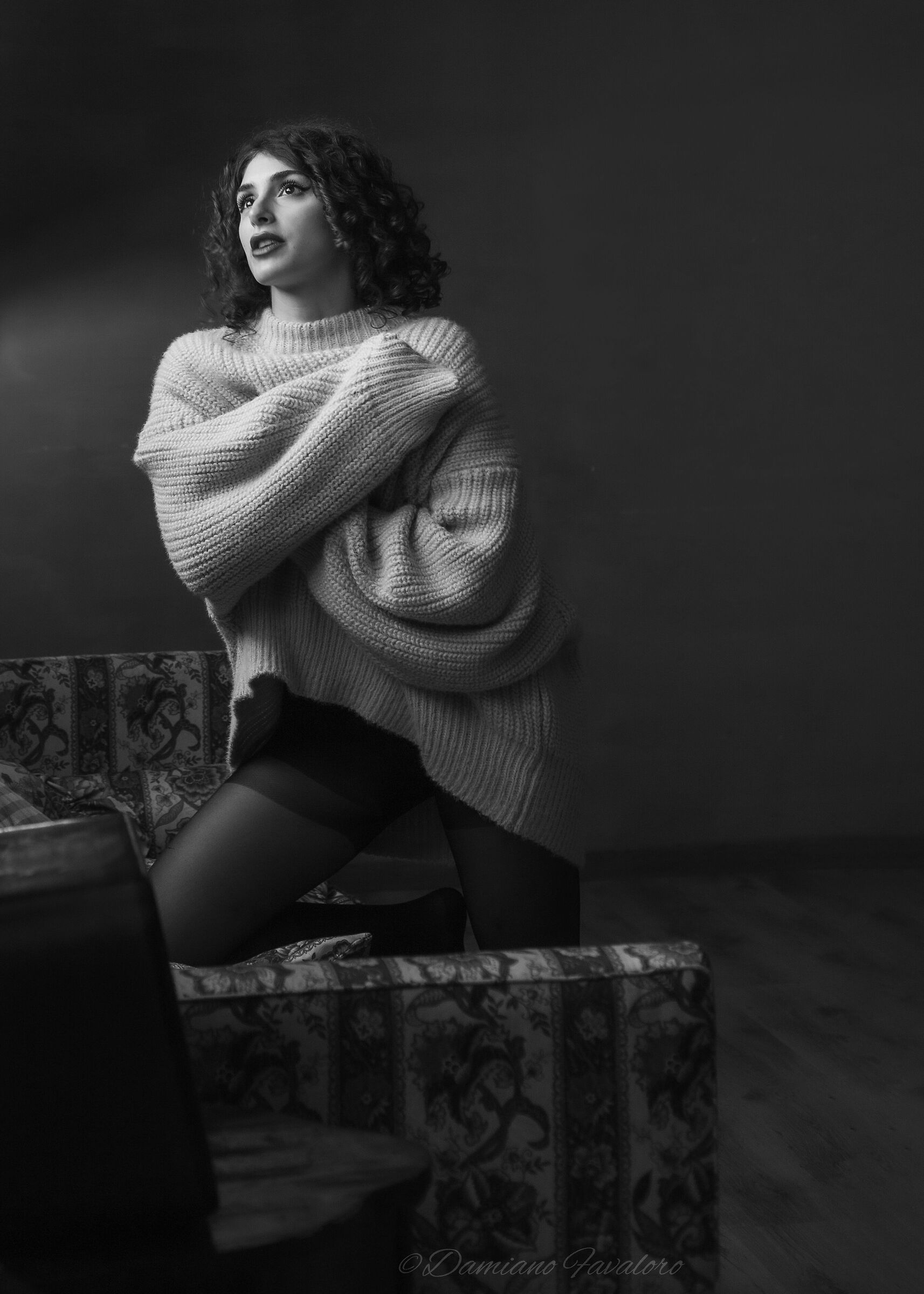 Stefania in bianco e nero