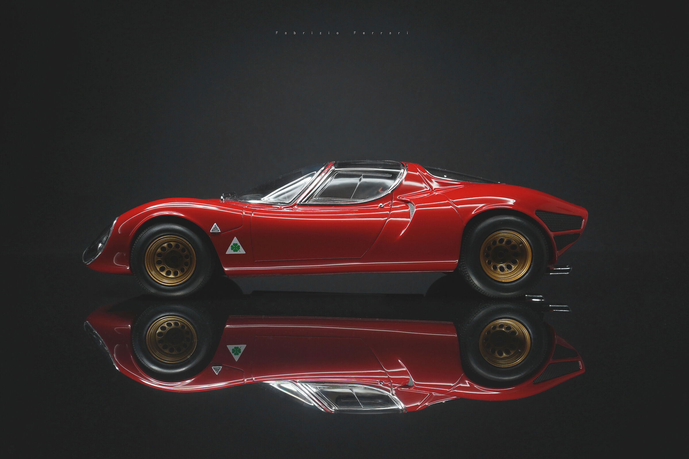 AlfaRomeo 33 Stradale (scale 1/18)