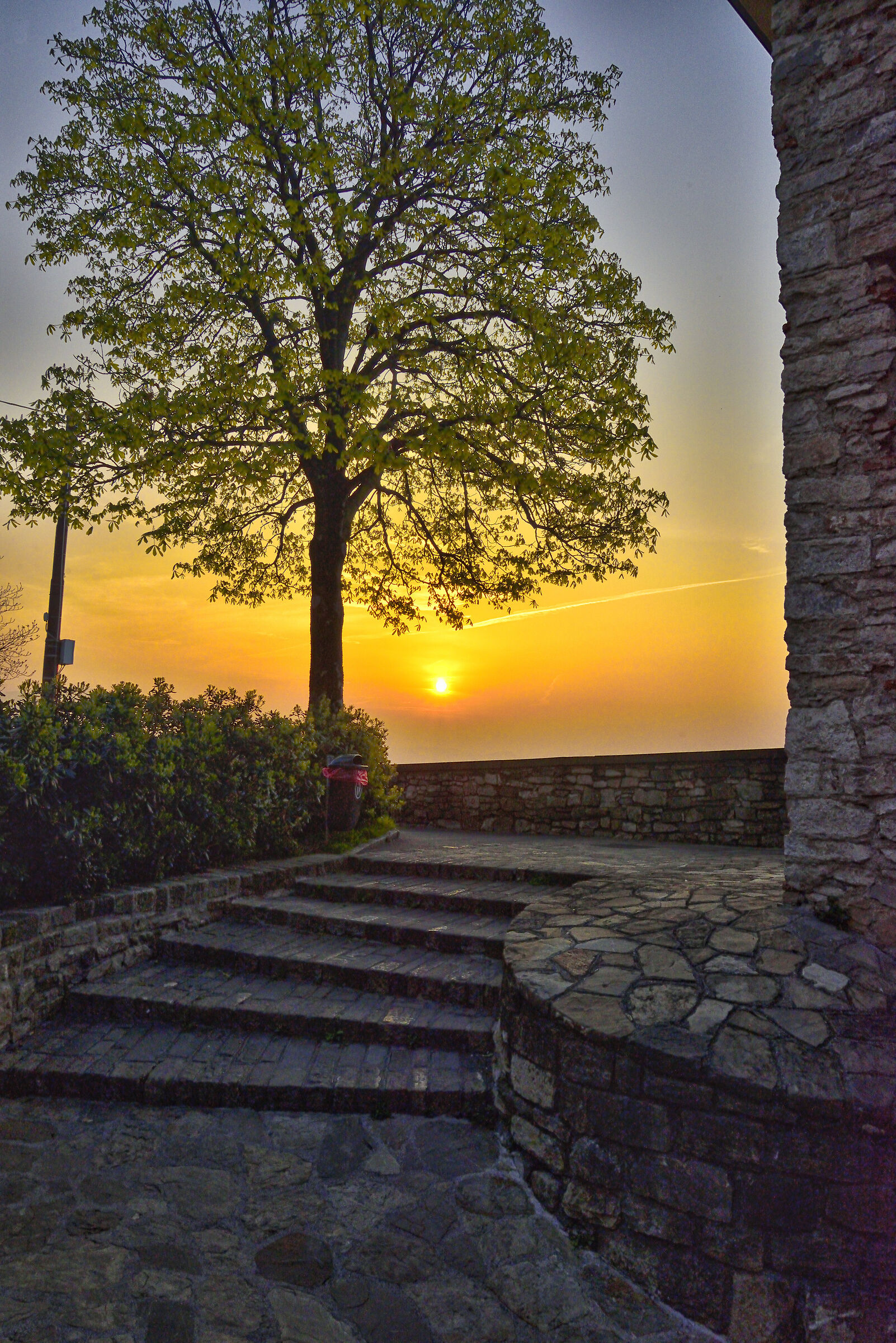 La salita verso il sole