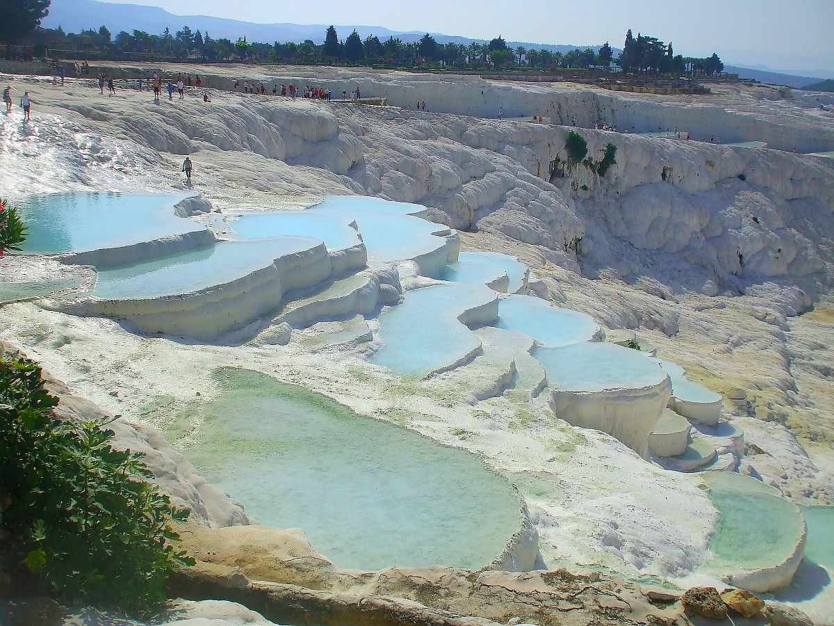 Falls of salt-Cappadocia