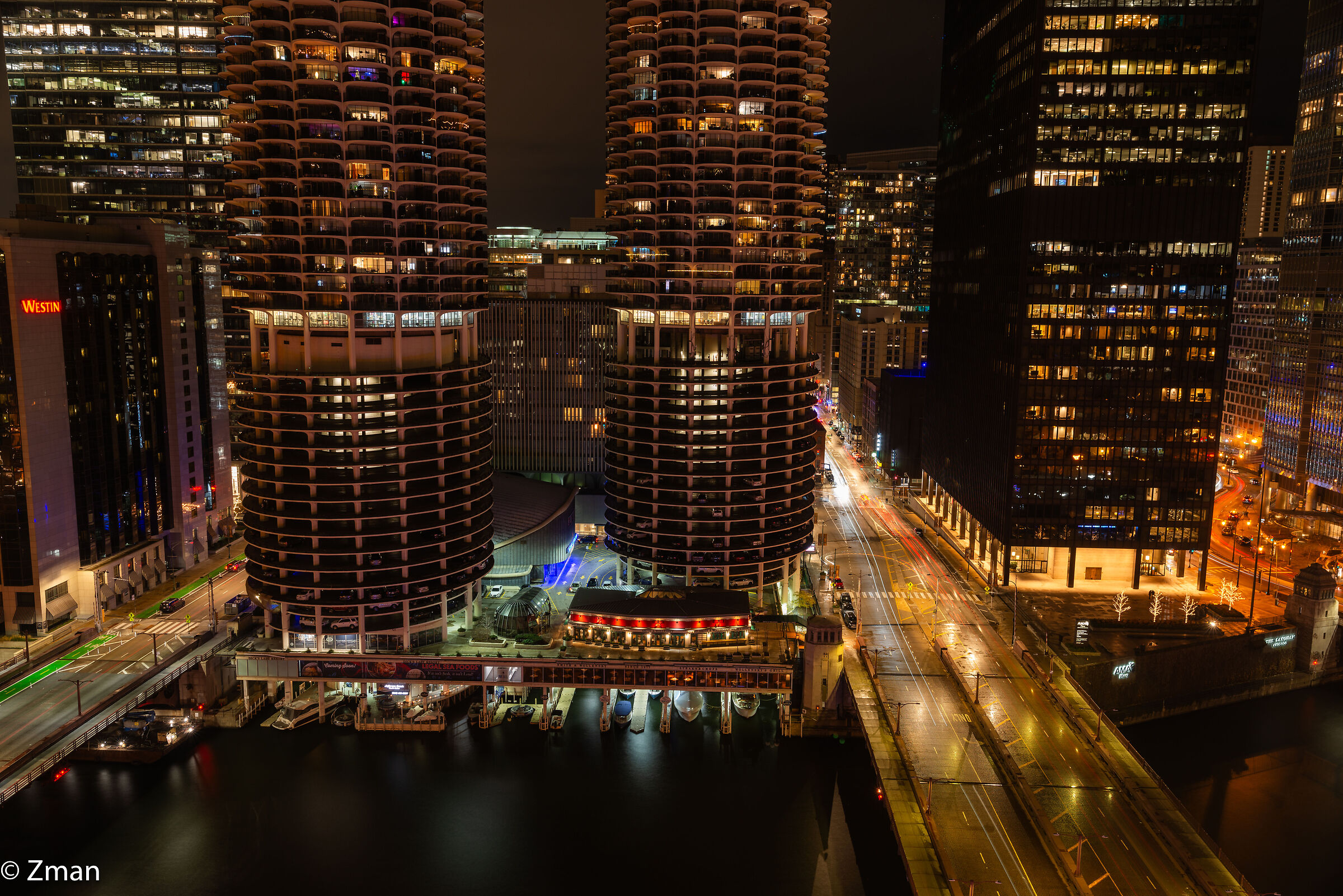 Centro di Chicago Stati Uniti d'America