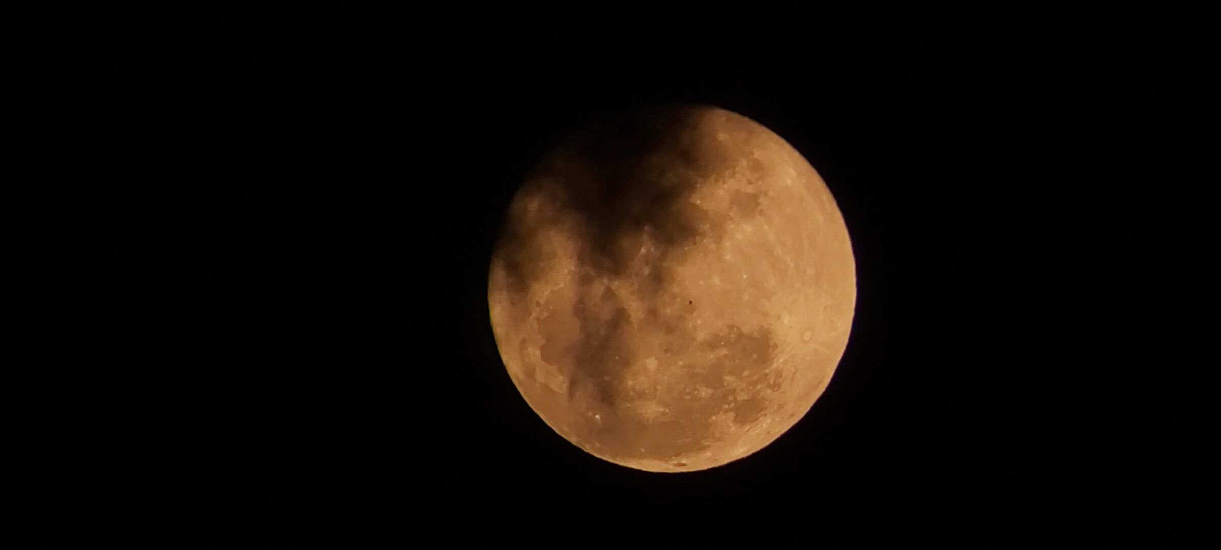 Full Moon with clouds