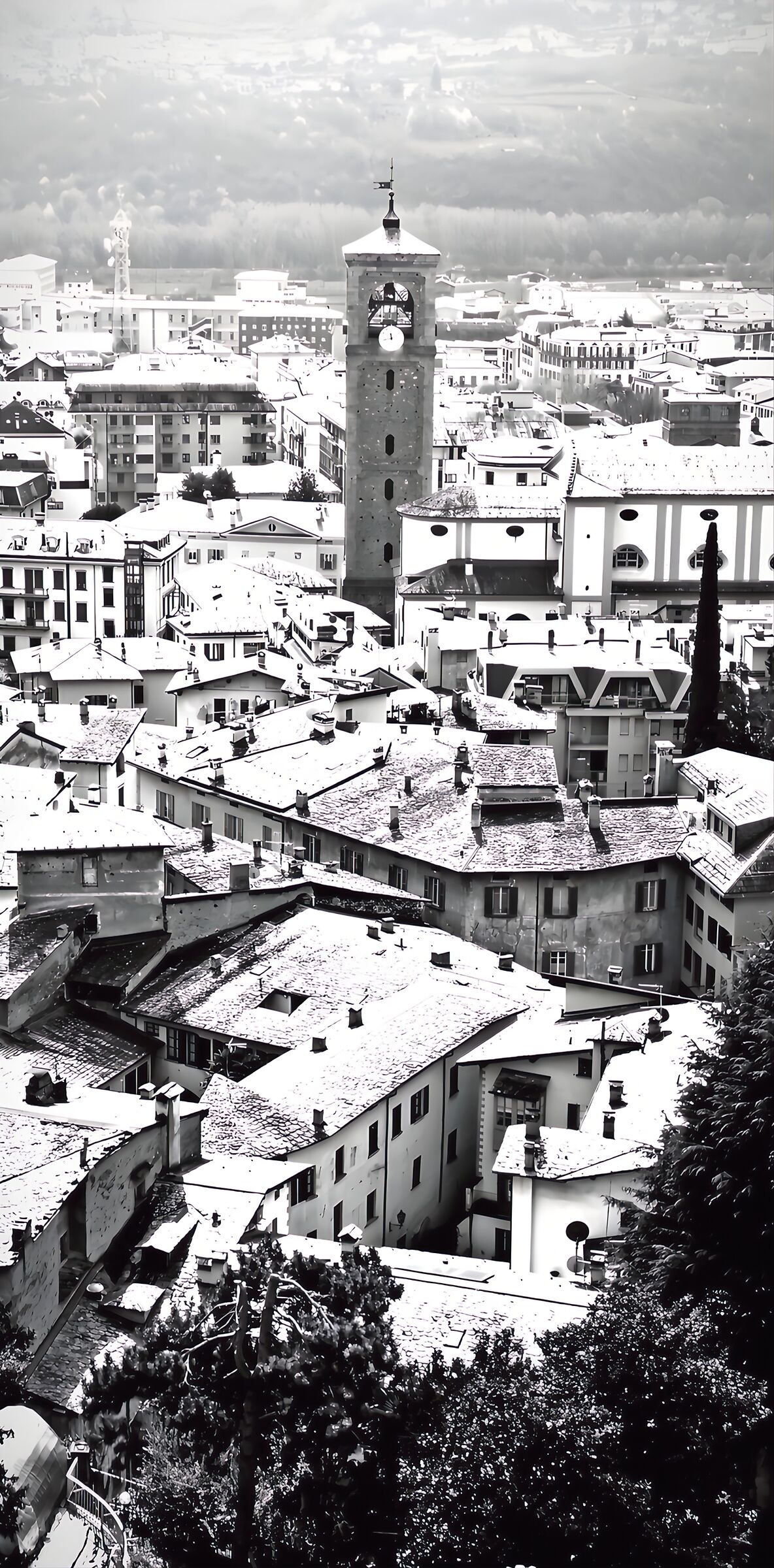 Sondrio. E' luce non neve