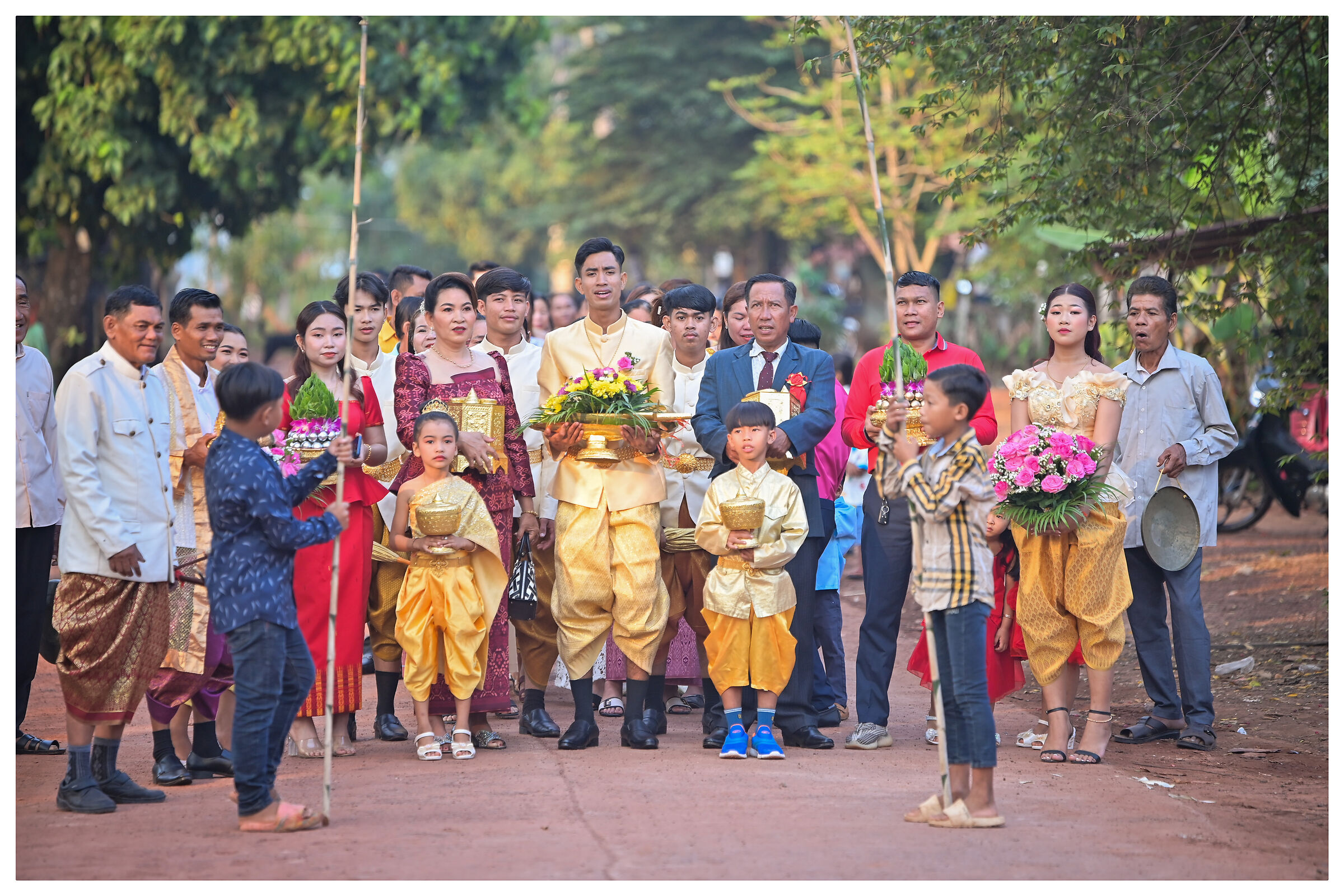 Khmer wedding in our village