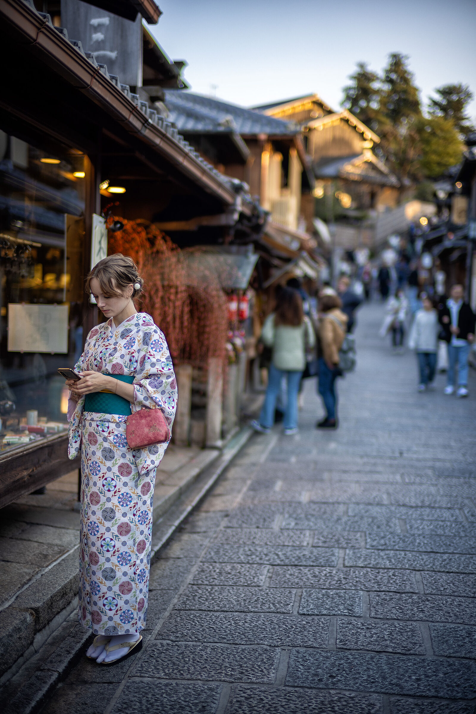 On the streets of Kyoto