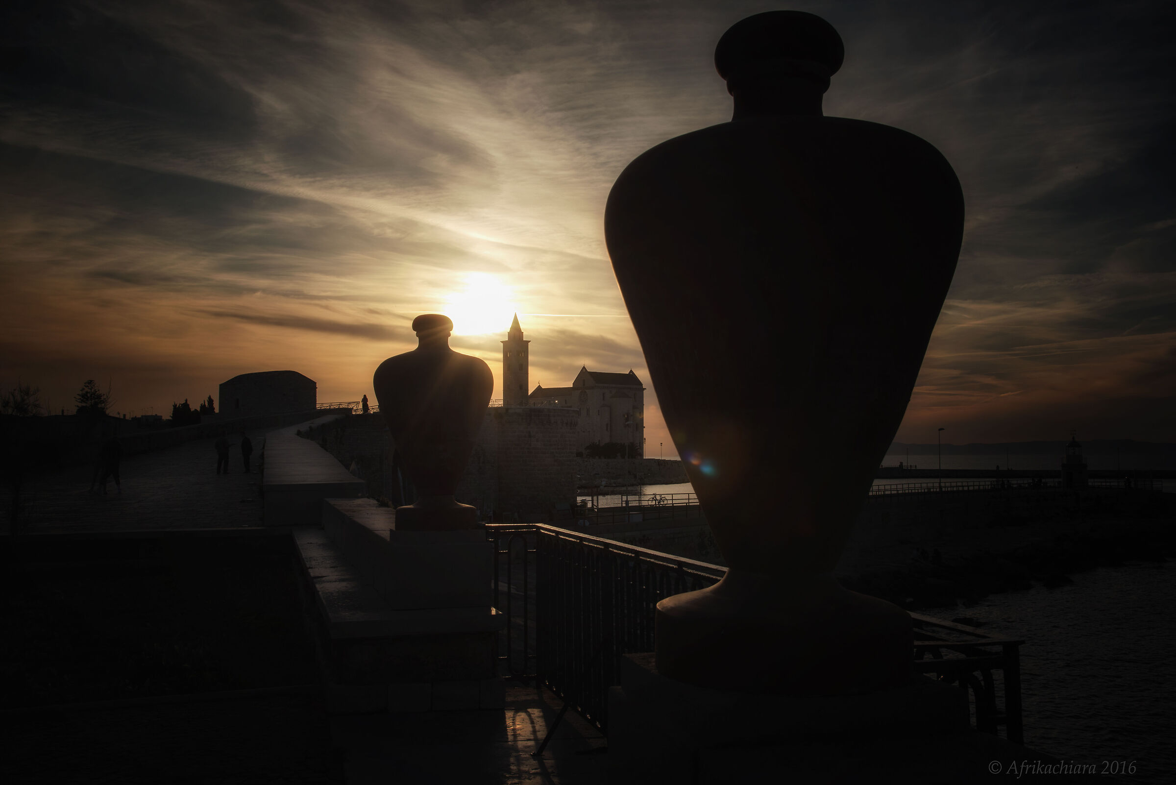 Among the amphorae...