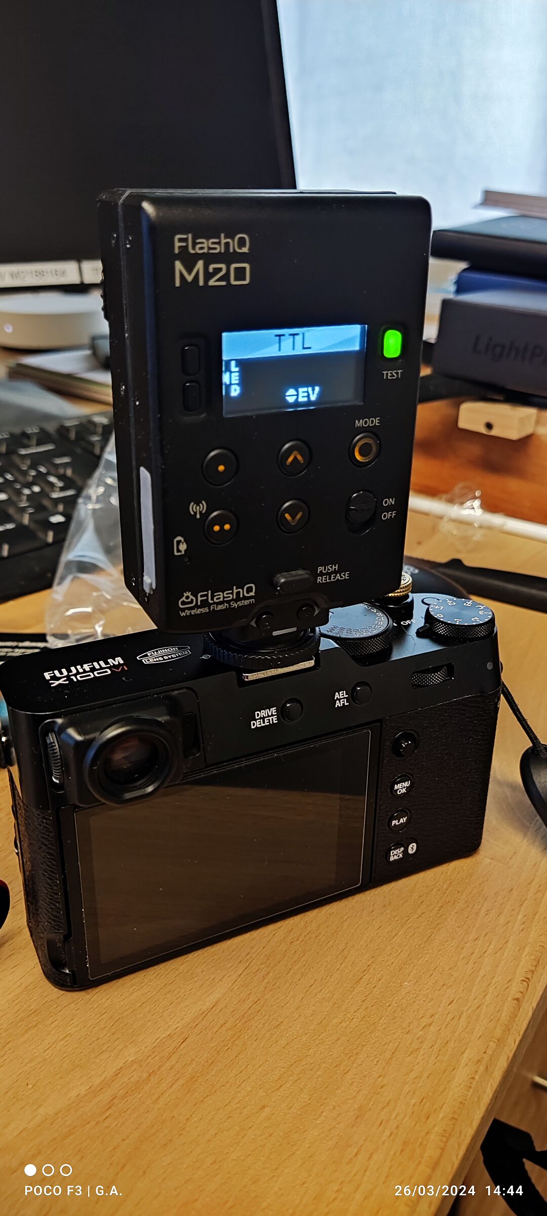 FlashQ M20 per fujifilm