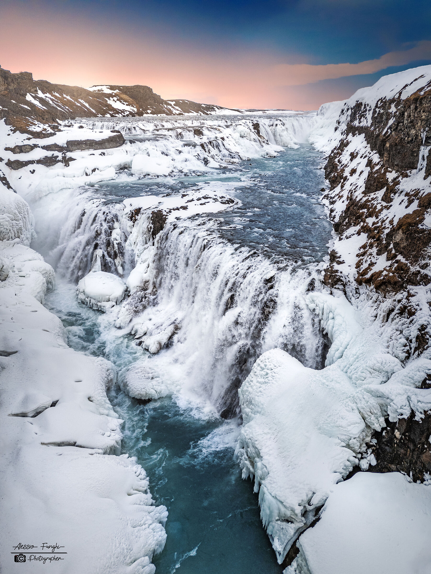 Gulfoss waterfall