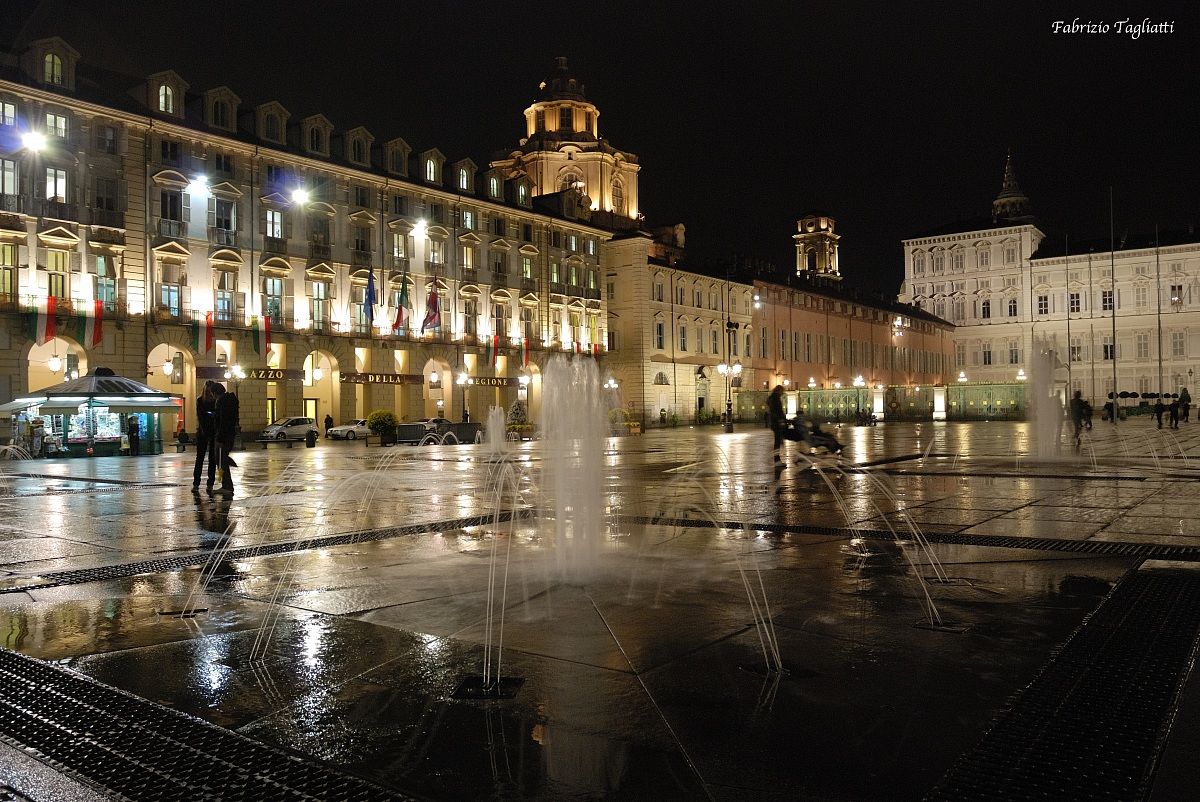 Piazza Castello By night