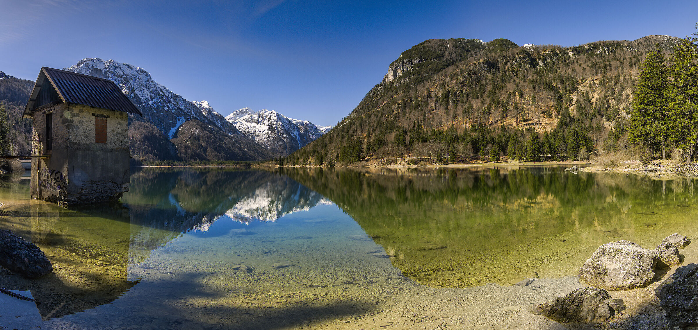 Lake Cave del Predil ( Raibl )