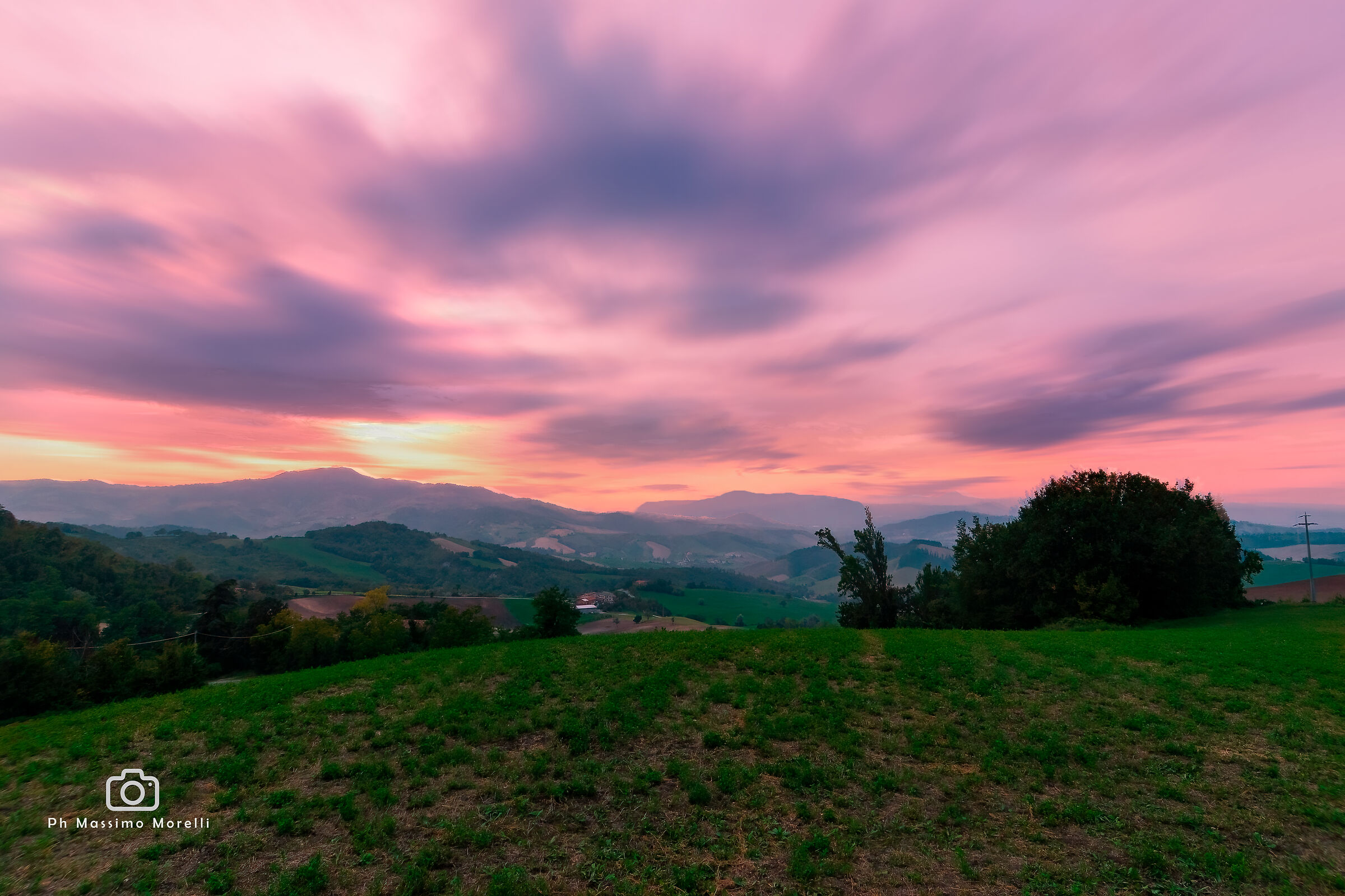 Sunset in Maiatico (Val Baganza) 2