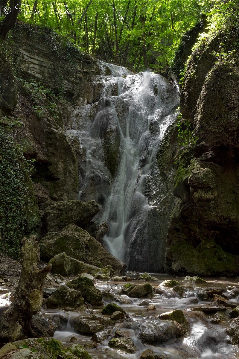 Cascate del Bucamante a Giugno