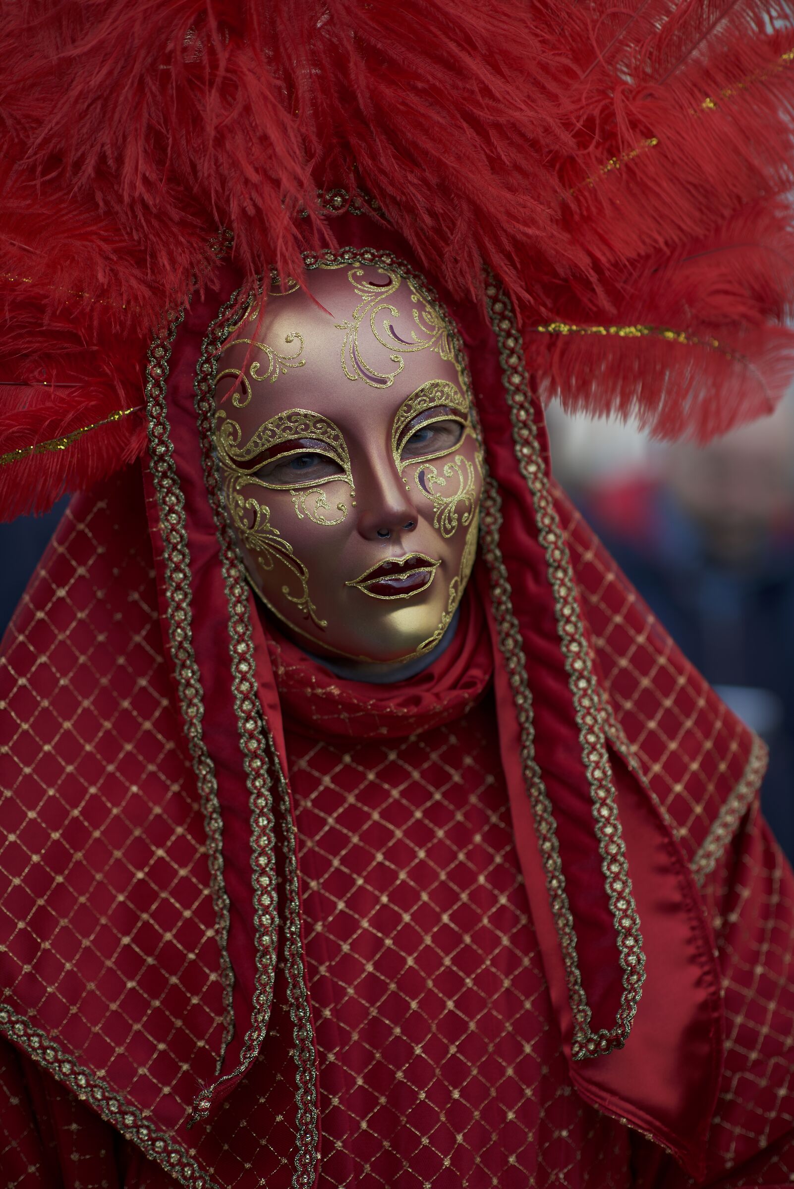 Maschera rossa