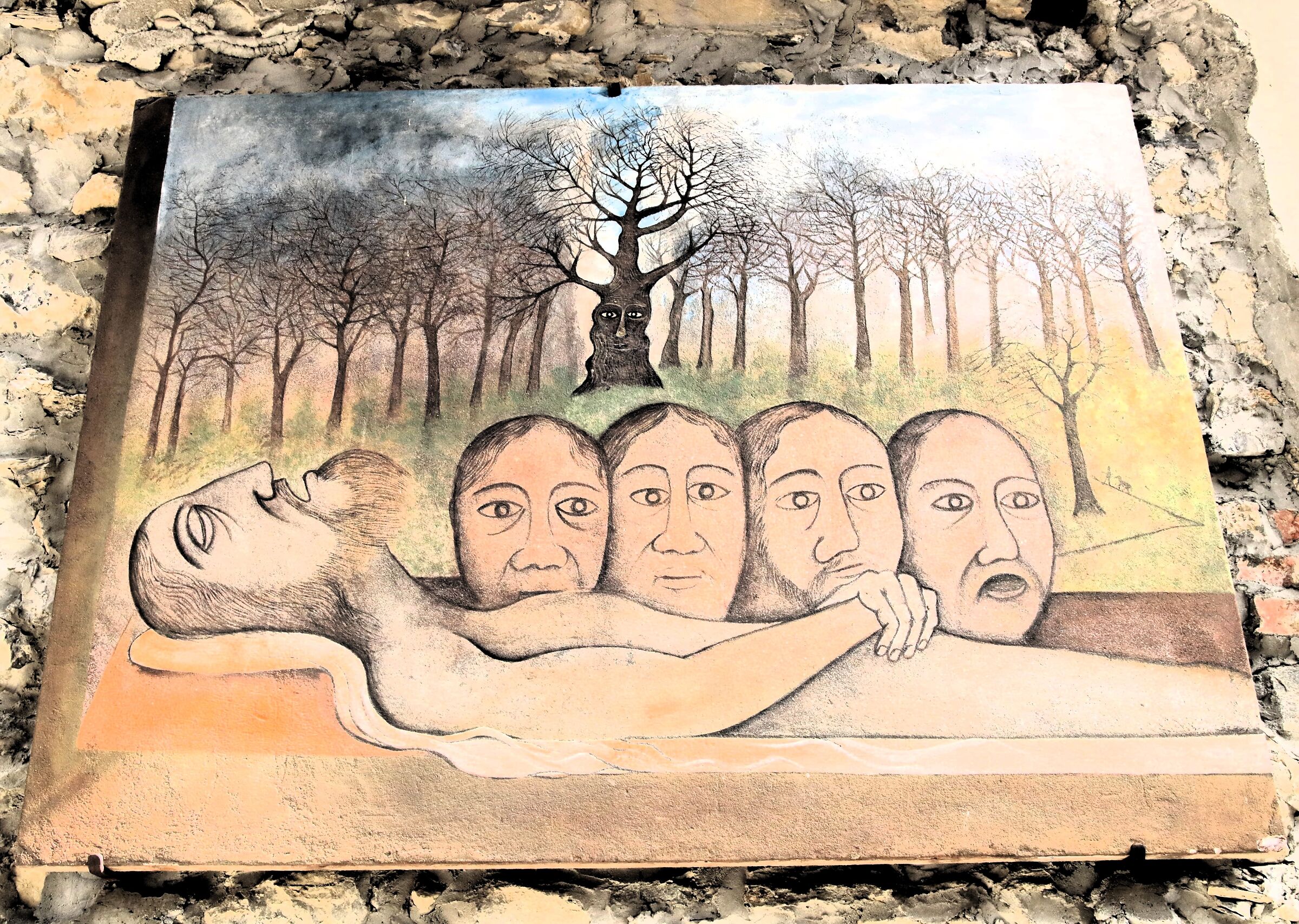 " Cristo deposto e compianto"