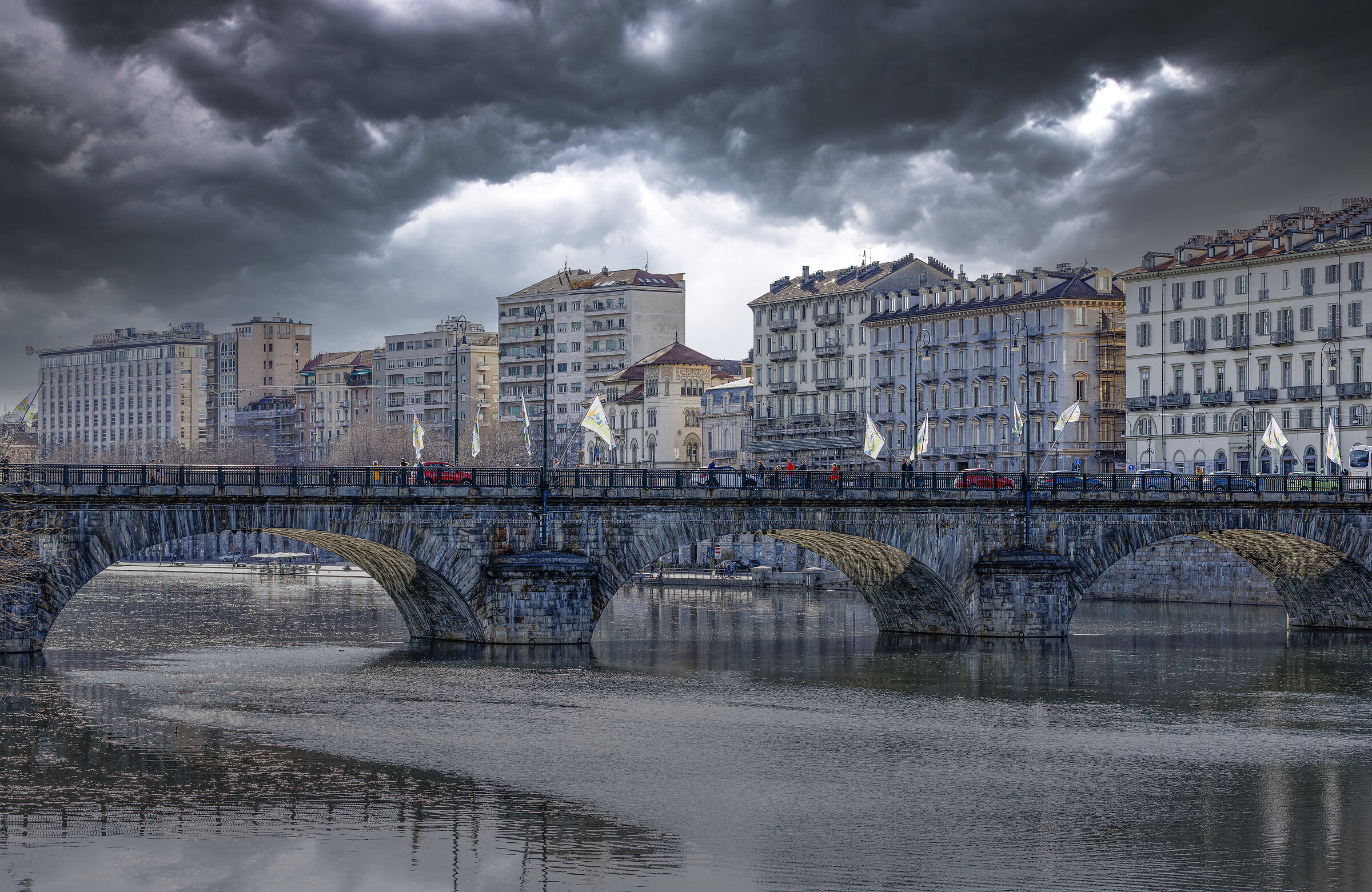 Bridge over the Po