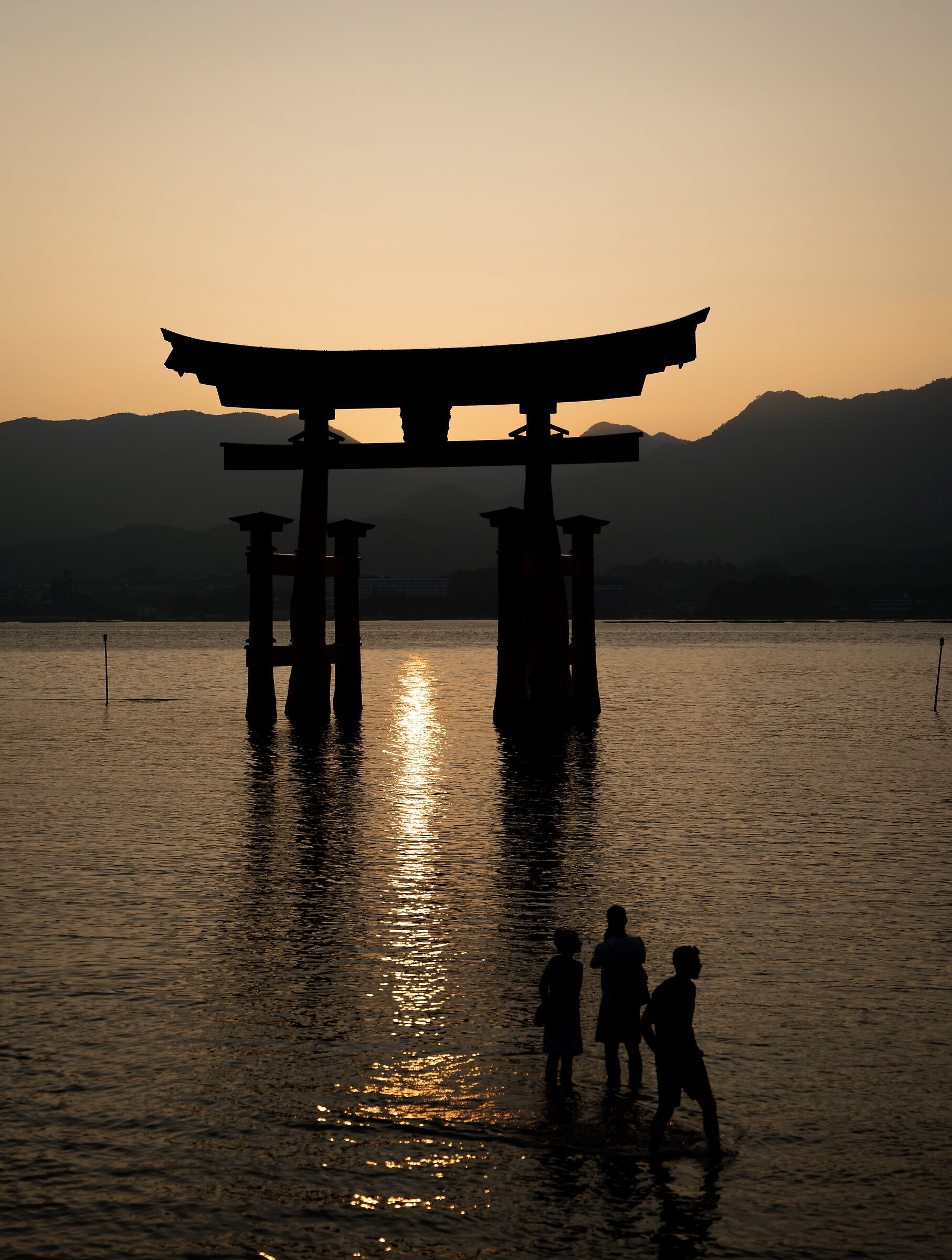 Sunset in Itsukushima