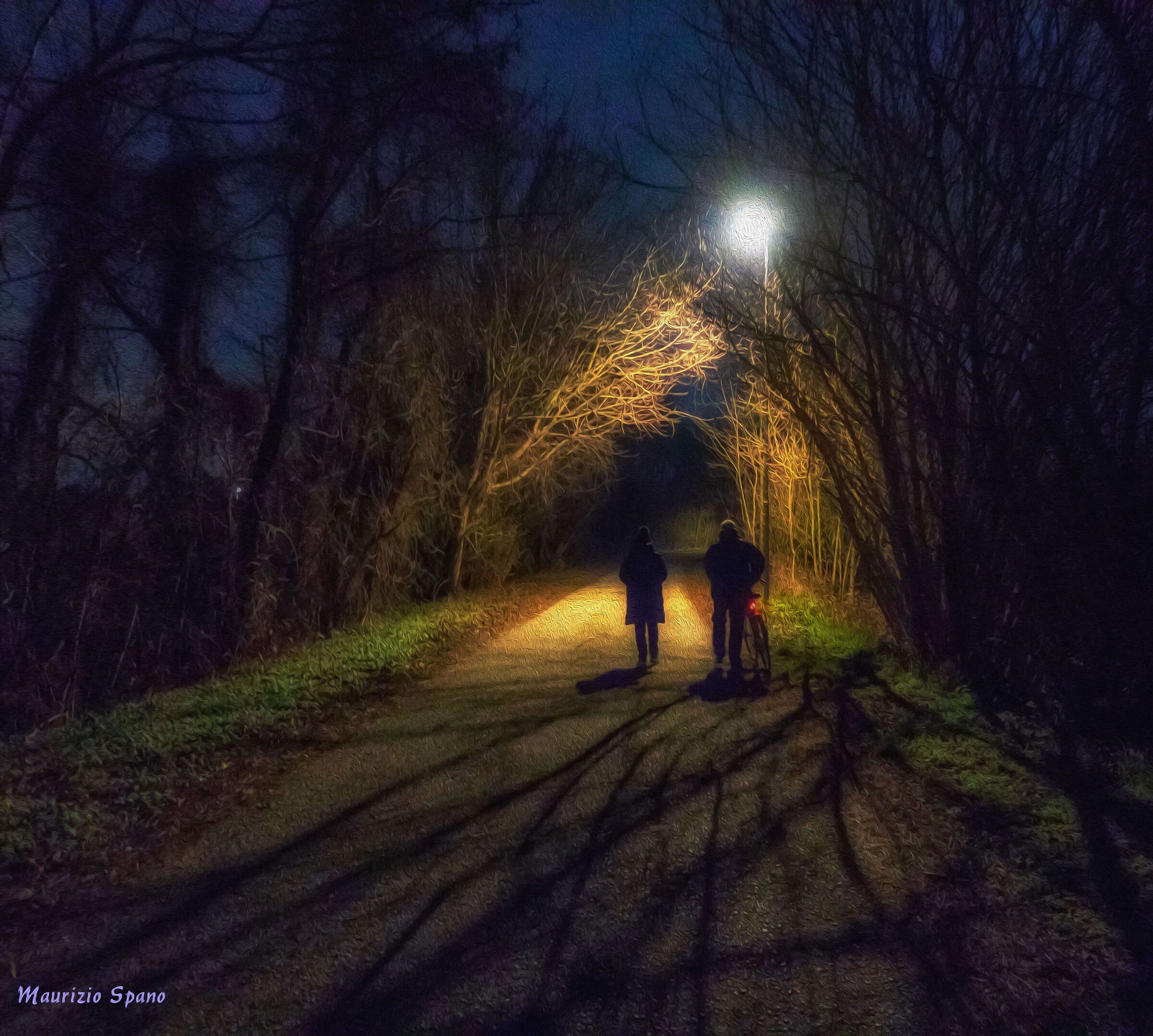 One of the many corridors of the night