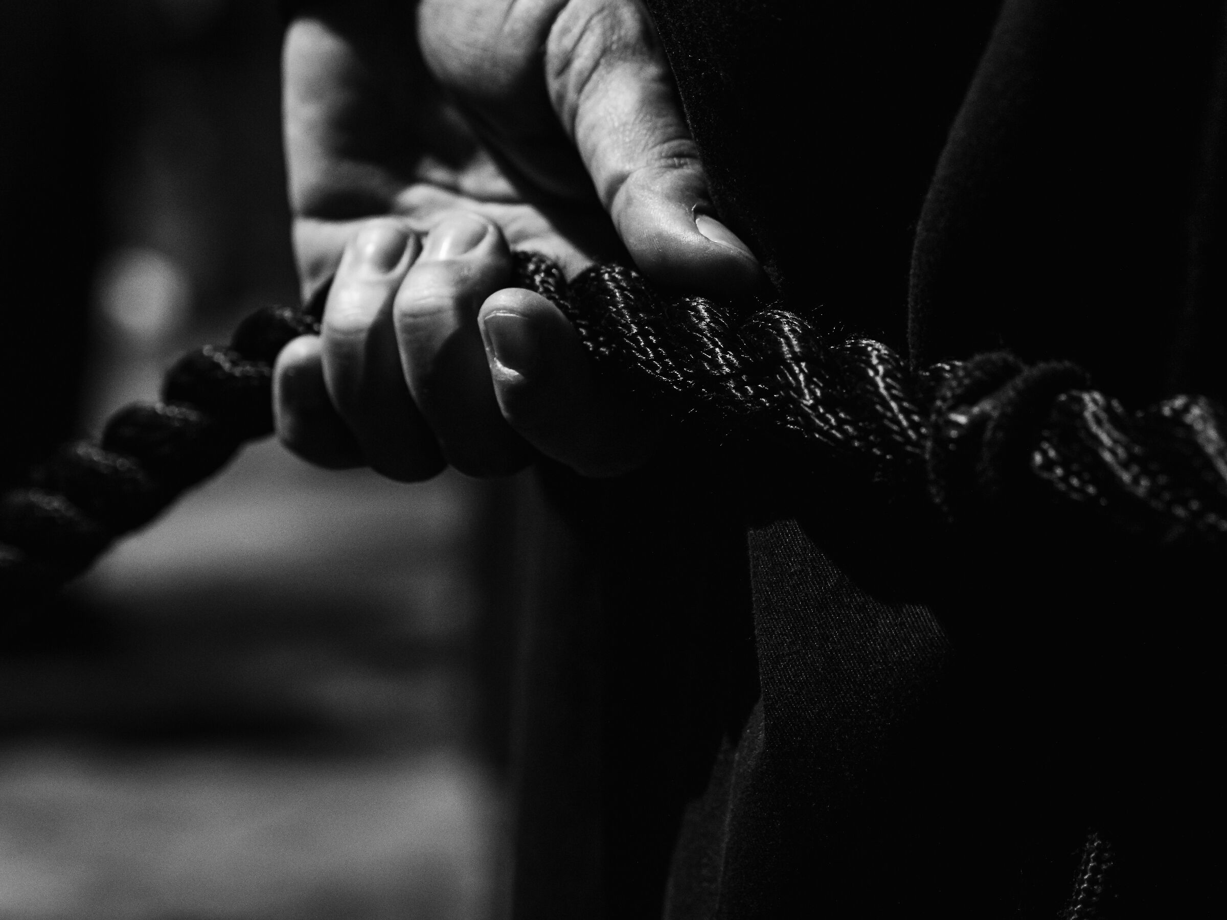 Hands.