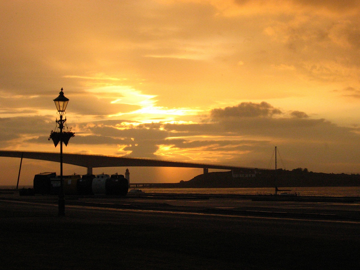 tramonto sull'isola di Skye