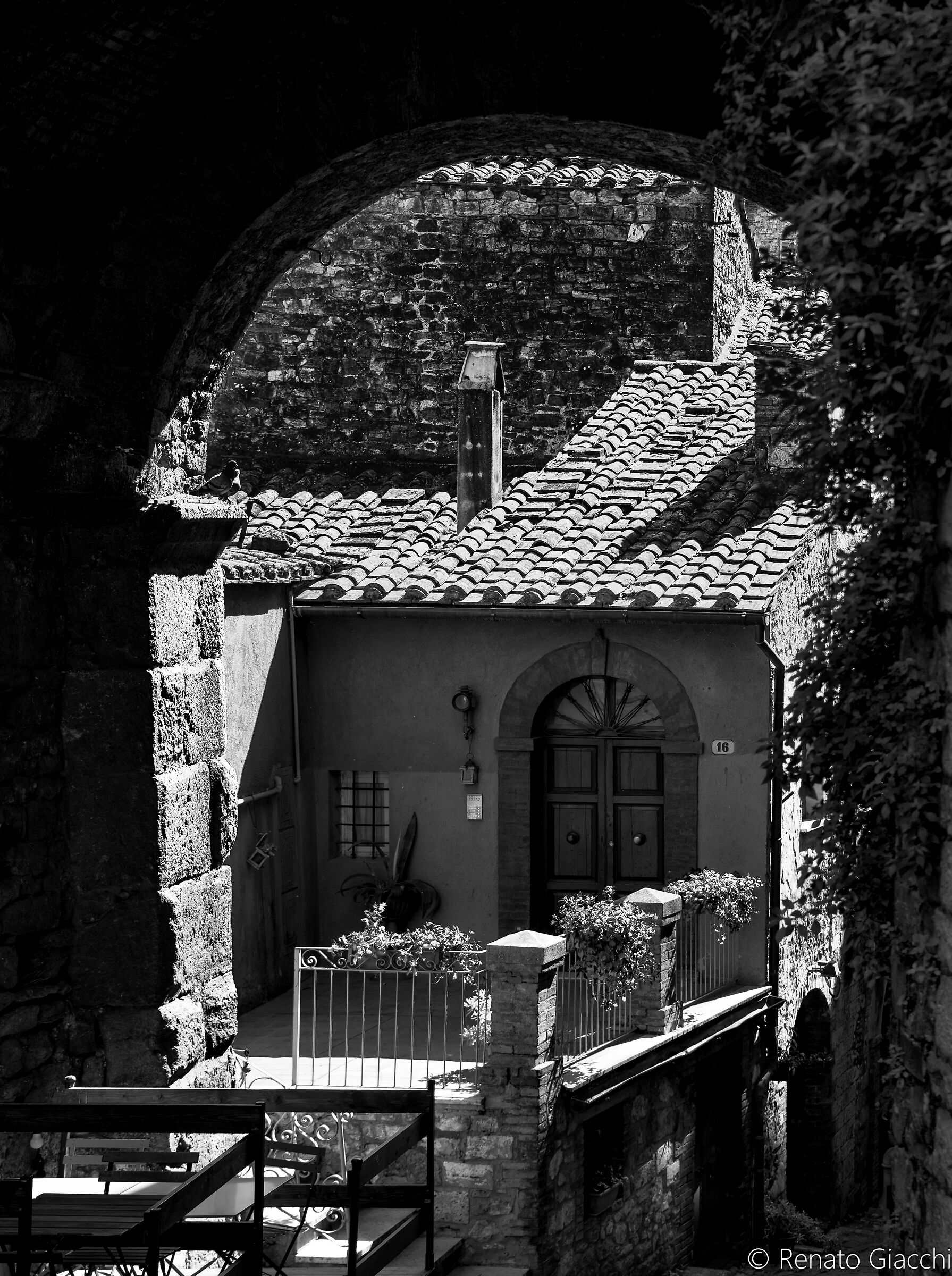 La piccola casina B/N