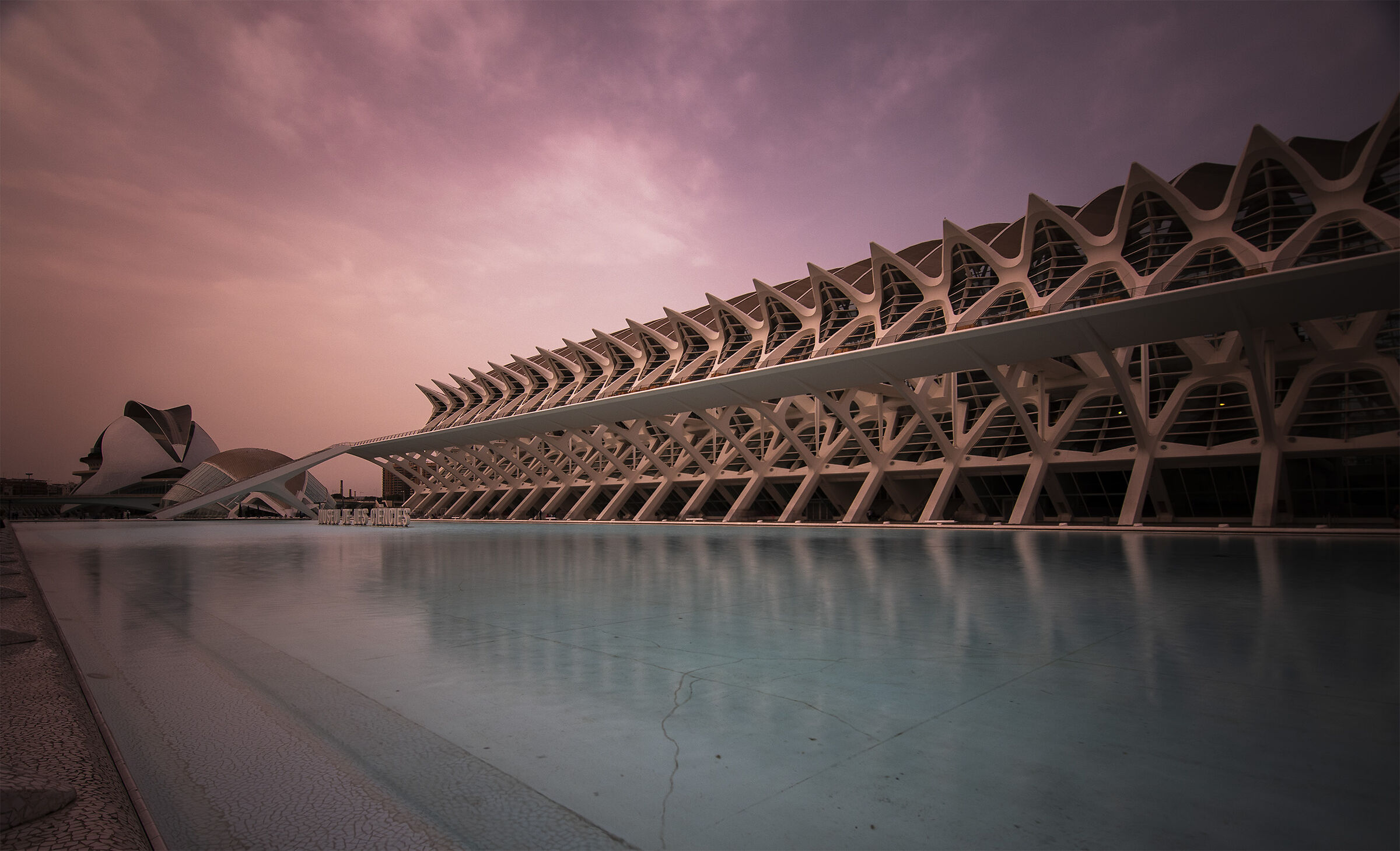 Valencia City of Arts and Sciences.